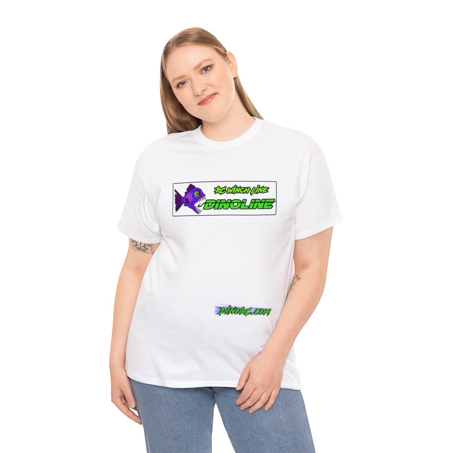 Dinoline DinoRC Logo Made In Canada Unisex Heavy Cotton Tee