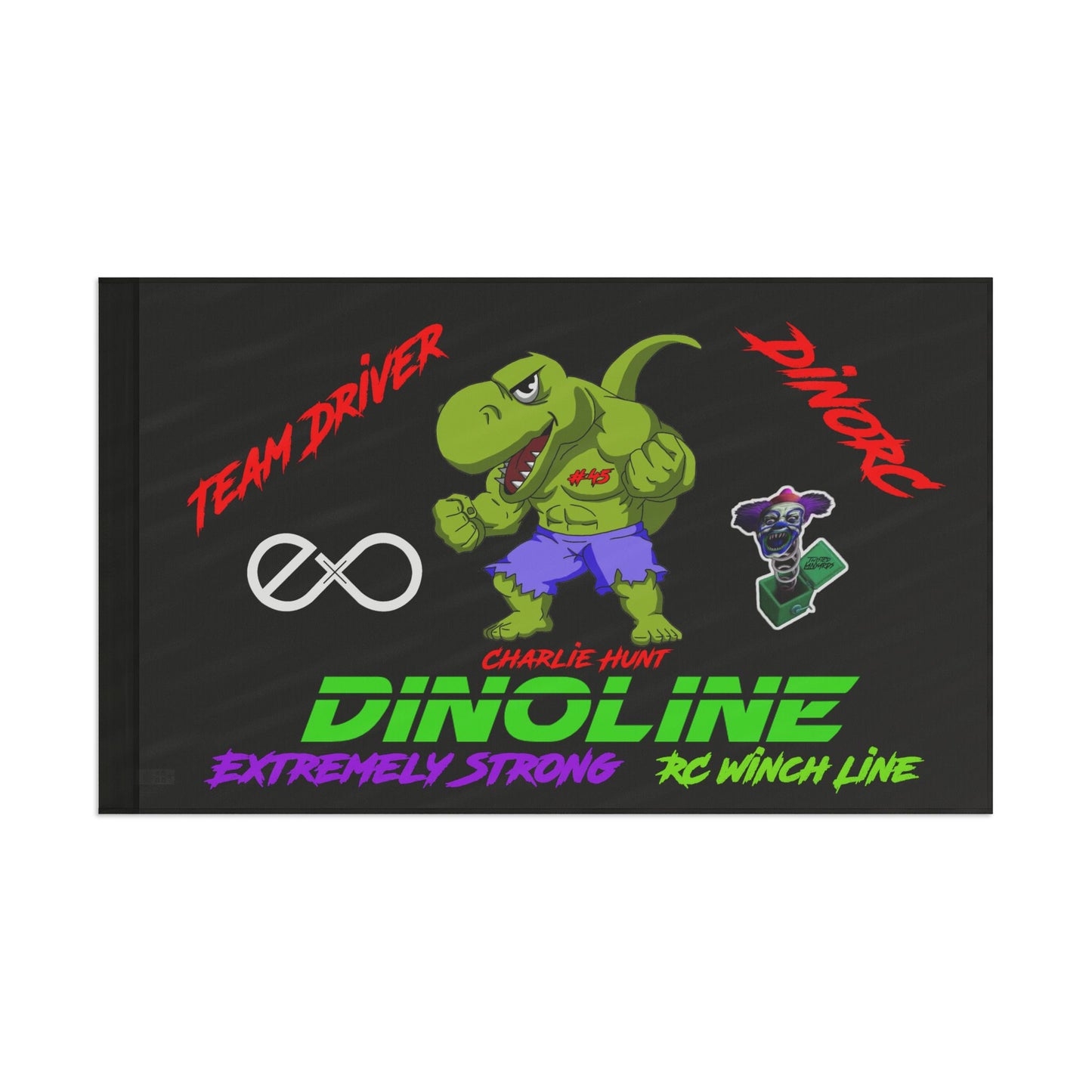 Charlie Hunt Team driver Flag