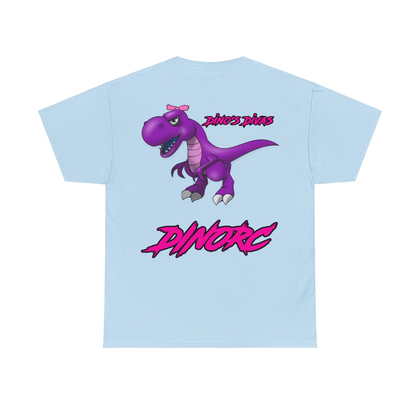 Dino's Divas DinoRc Logo Back of T-Shirt S-5x