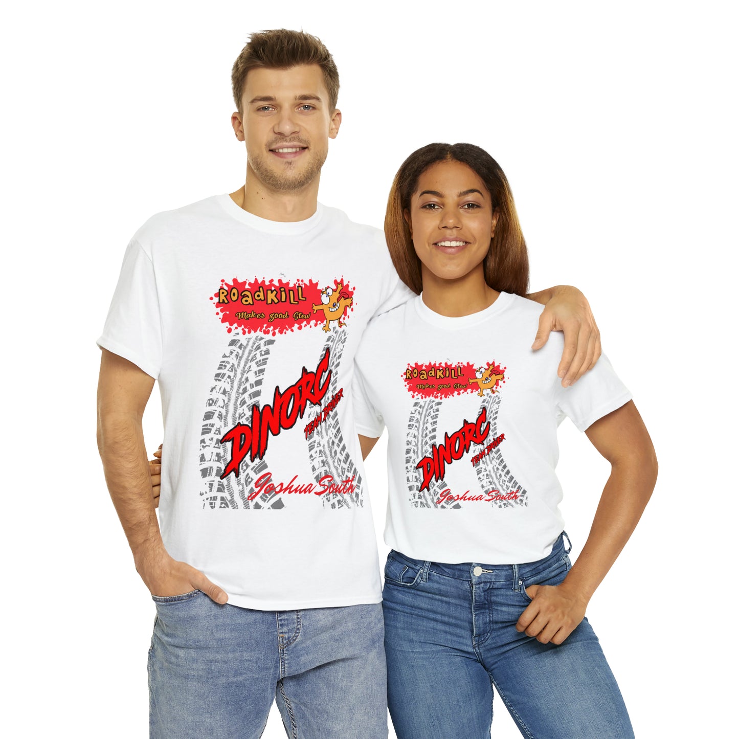 Joshua South of Funny Road Kill DinoRC Logo T-Shirt S-5x