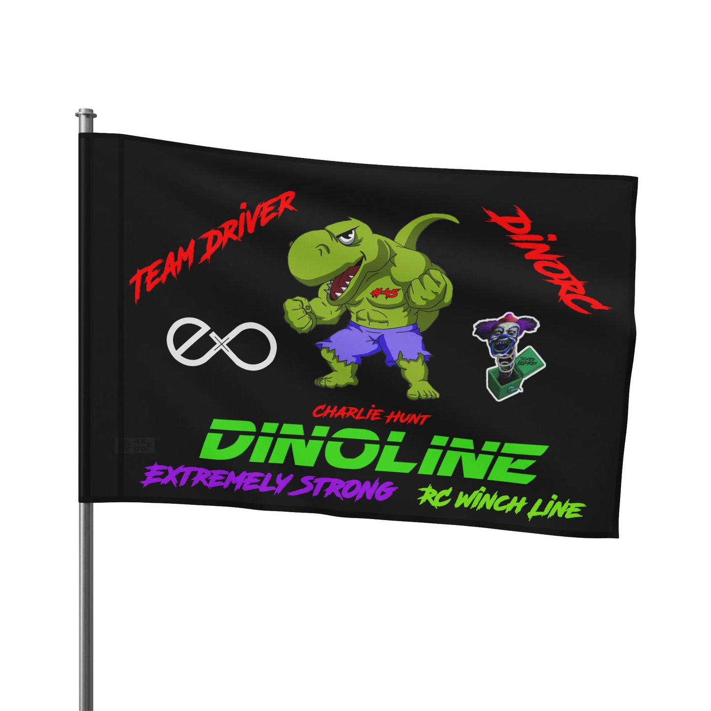 Charlie Hunt Team driver Flag