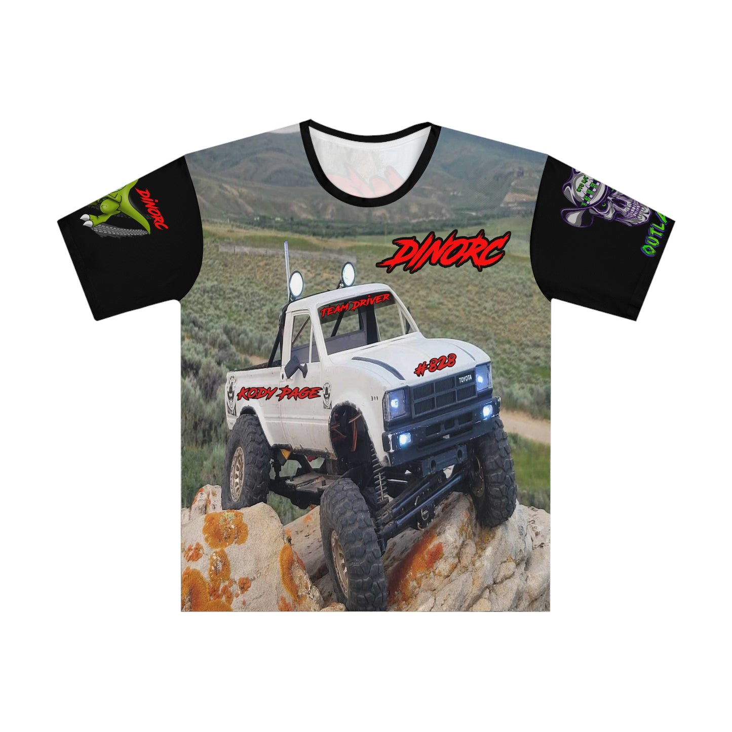 DinoRC Kody Page Team Driver Shirt Loose T-shirt (AOP)