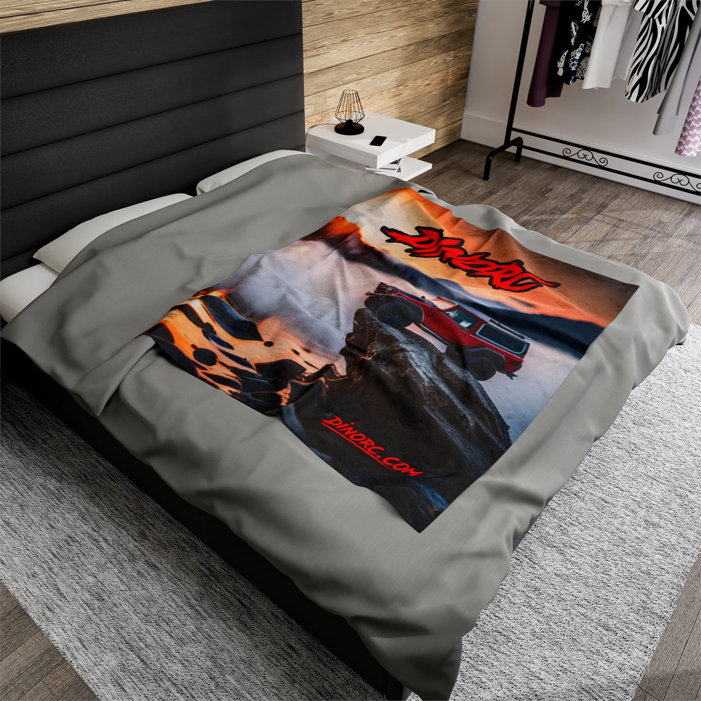 3 sizes DinoRC Velveteen Plush Blanket