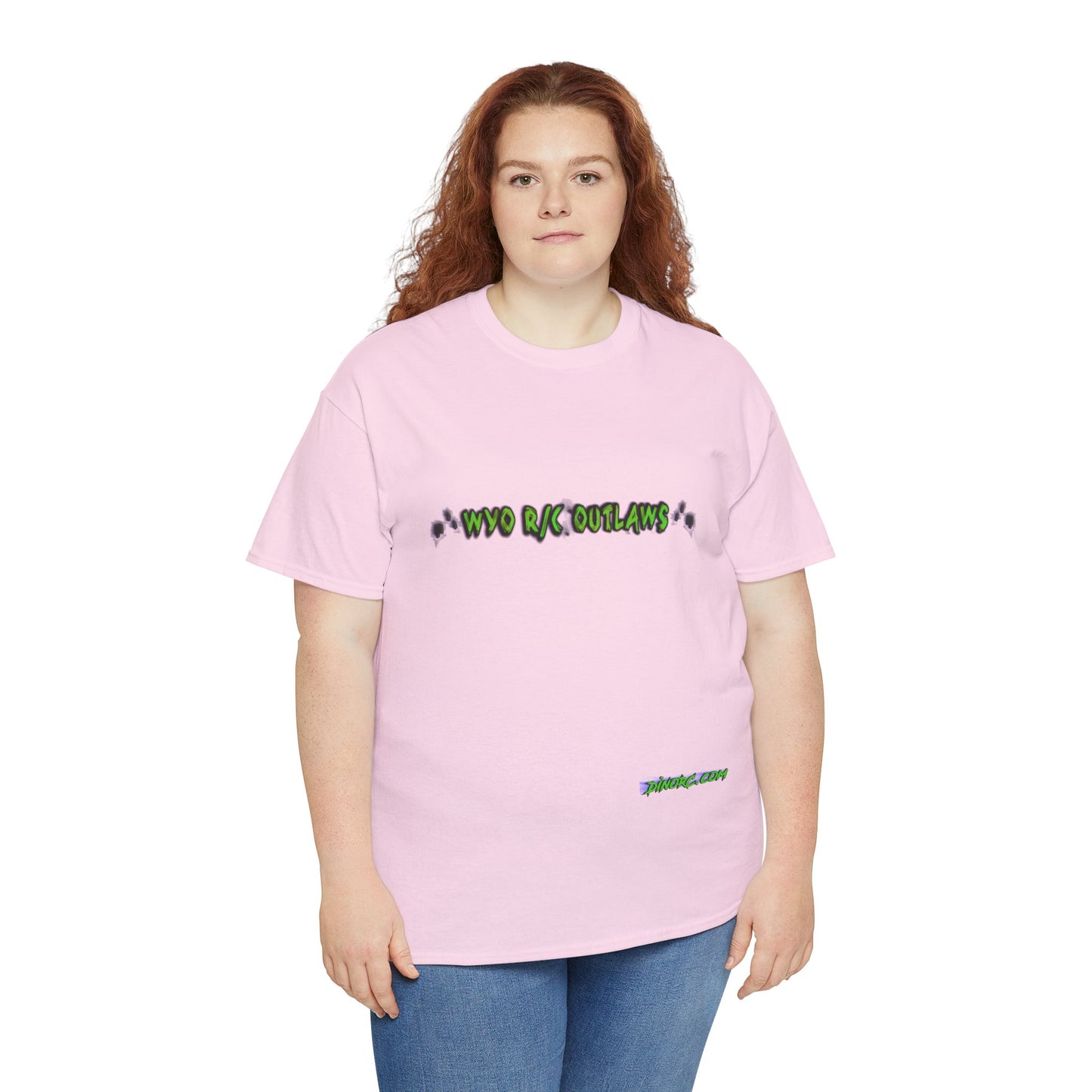WYO R/C OUTLAWS DinoRc Logo T-Shirt S-5x Black Green