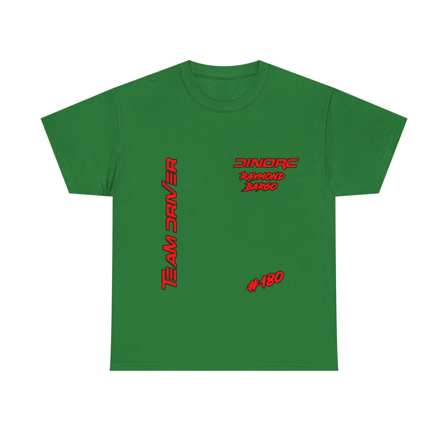 Raymond Bargo Front and Back DinoRc Logo T-Shirt S-5x 5 colors