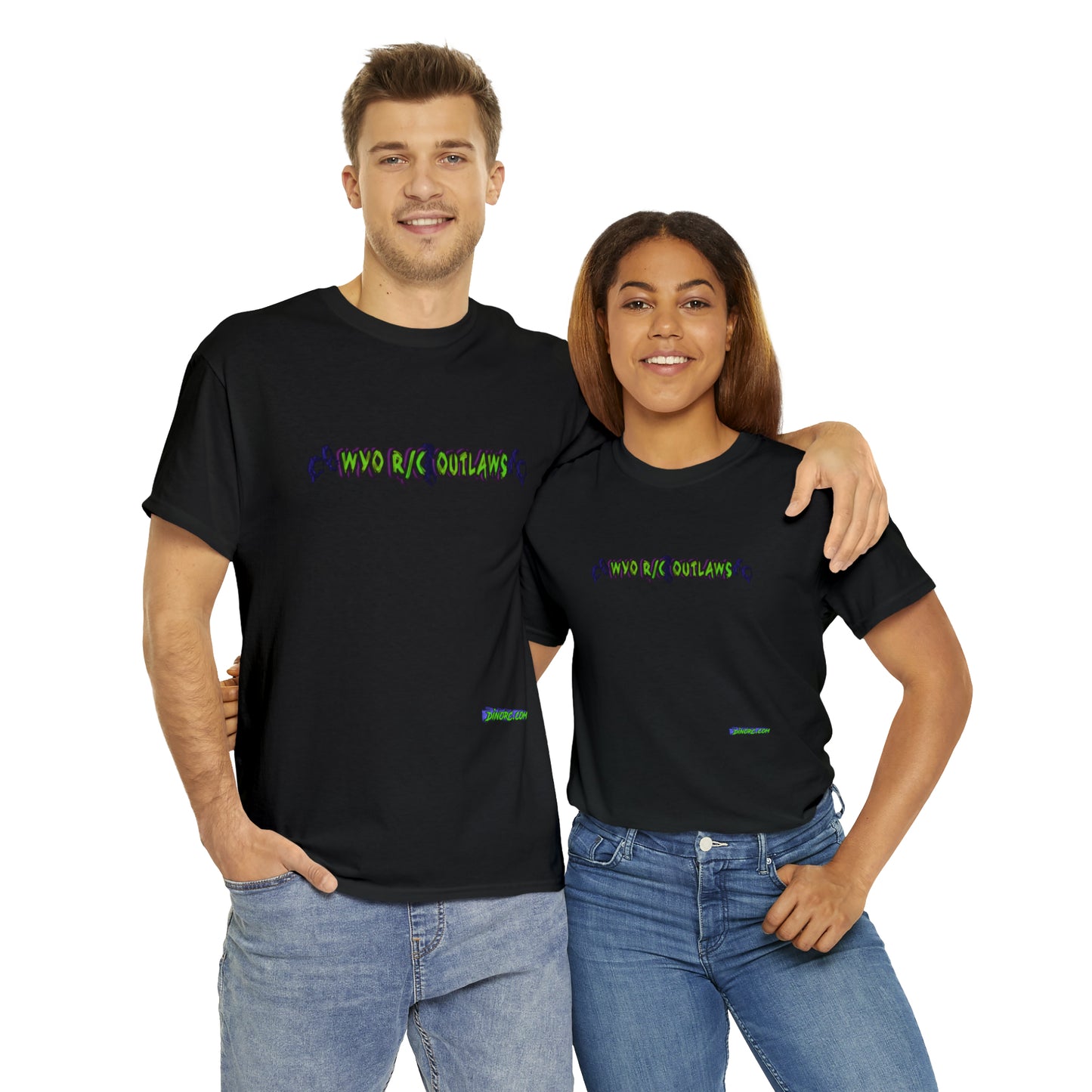 RC Outlaws DinoRc 8 colors Unisex Heavy Cotton Tee