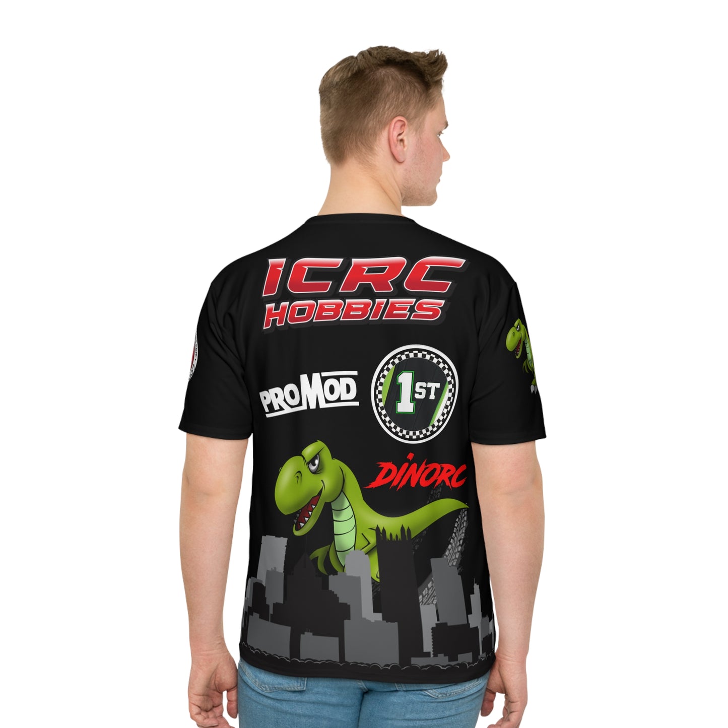ProMod ICRC DinoRC Jersey T shirt Men's Loose T-shirt (AOP)