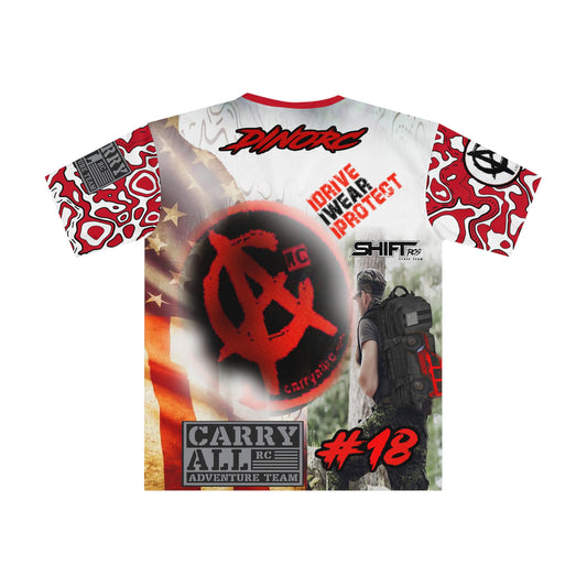 Dino Carry ALL RC Men's Loose T-shirt (AOP)