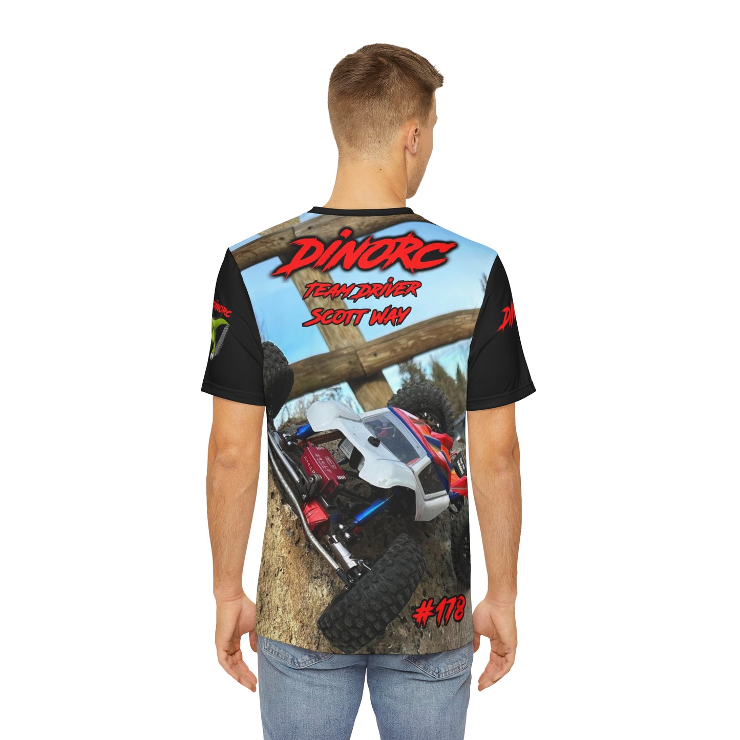 Scott Way DinoRC Team Driver Shirt (AOP)