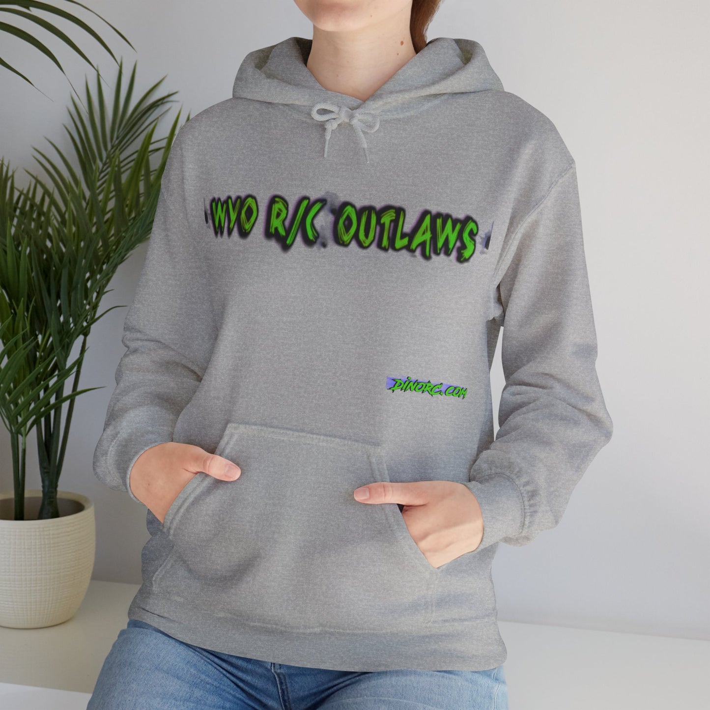 WYO RC Logo FRONT BACKHooded Sweatshirt Heavy Blend™ Hooded Sweatshirt