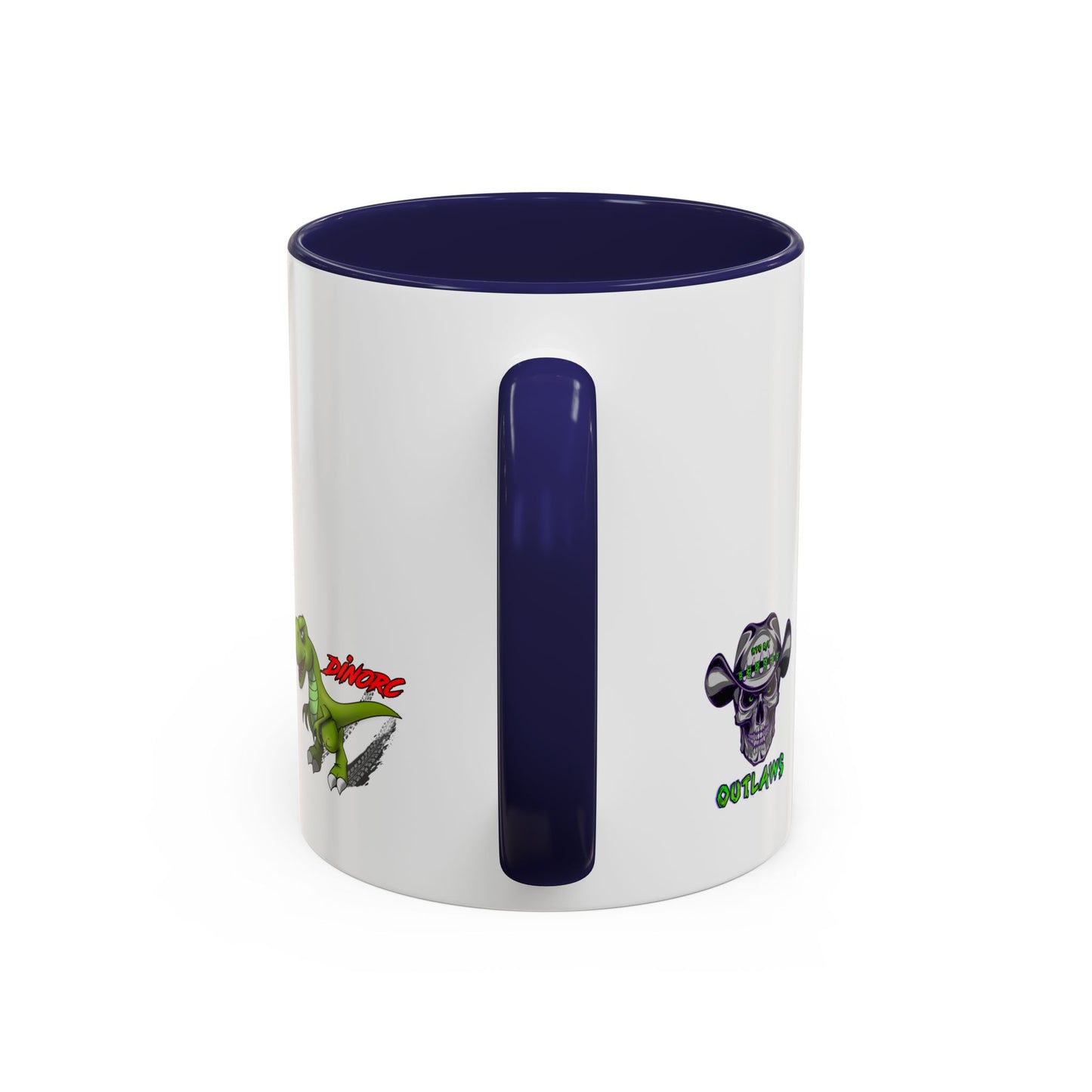 Birthday Bash Accent Coffee Mug - Fun Celebration Dino Theme