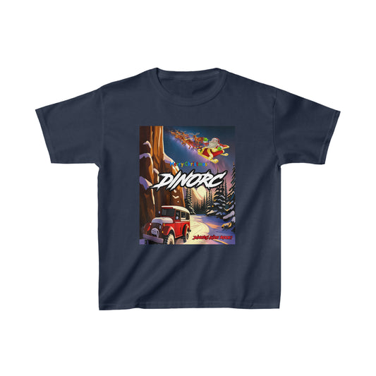 Santa DinoRC Christmas Kids Heavy Cotton™ Tee