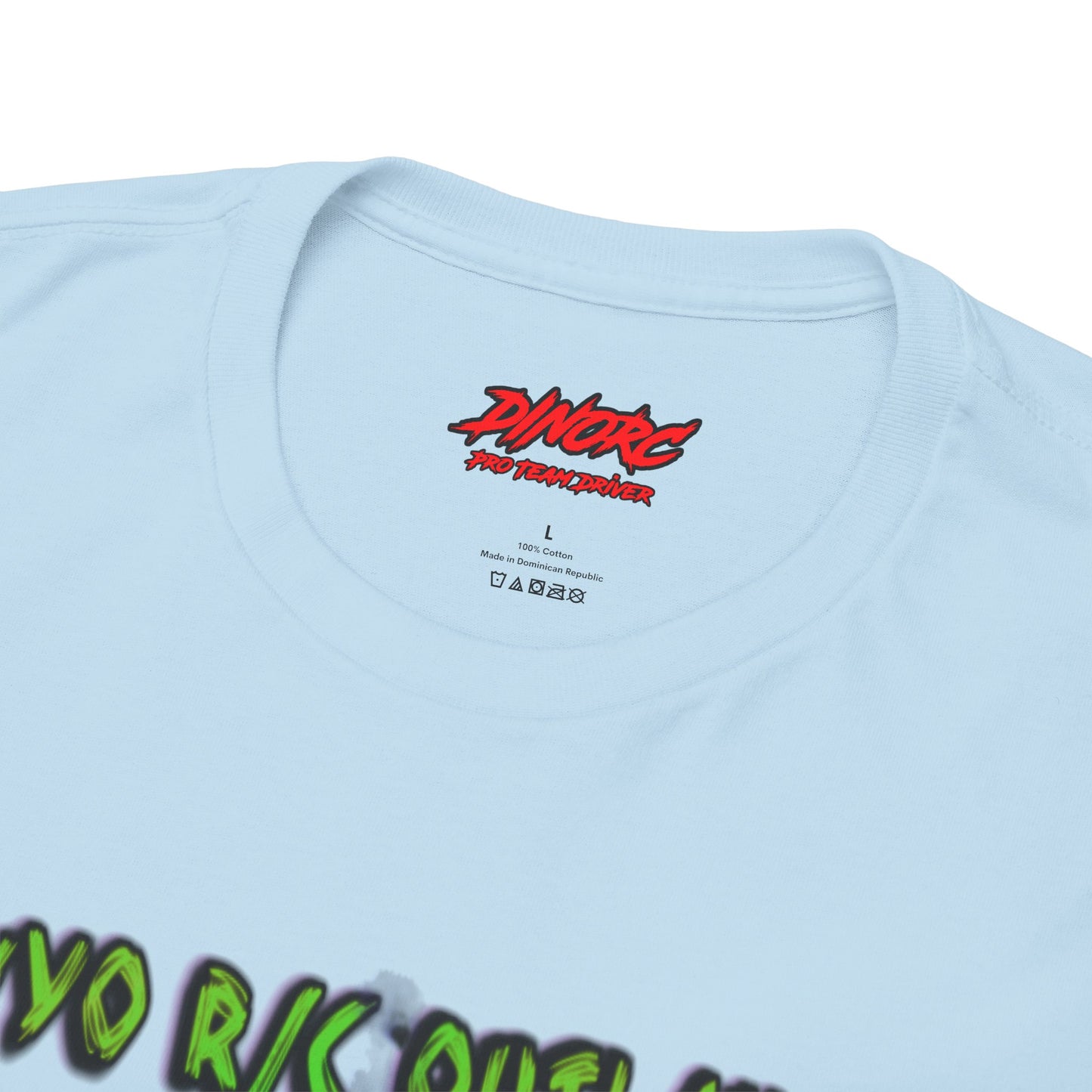 Jordan Miller WYO R/C OUTLAWS DinoRc Logo T-Shirt S-5x Black Green