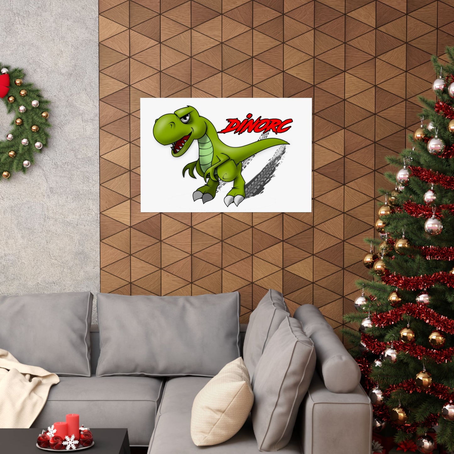 DinoRC Poster - Matte Horizontal Wall Poster
