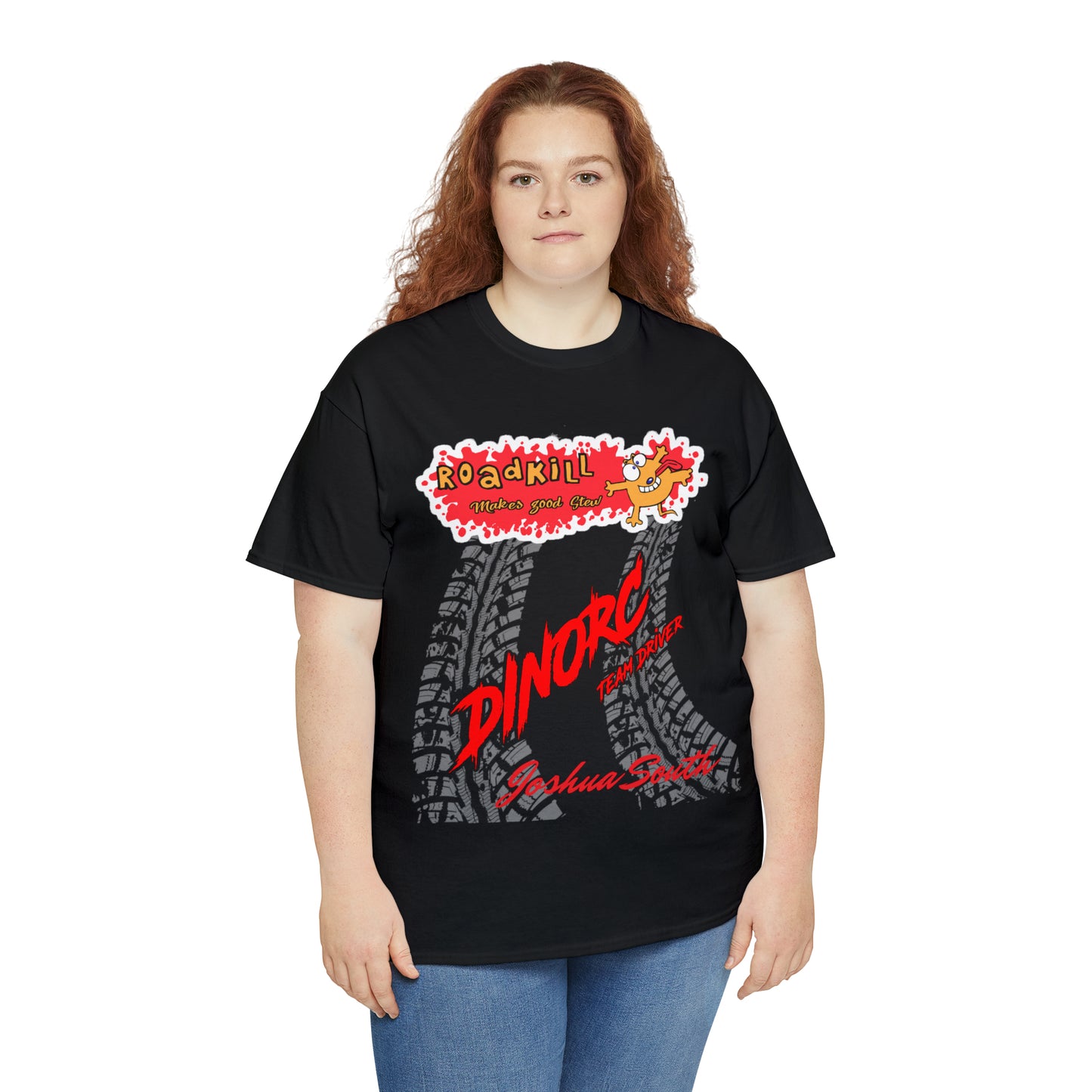 Joshua South of Funny Road Kill DinoRC Logo T-Shirt S-5x