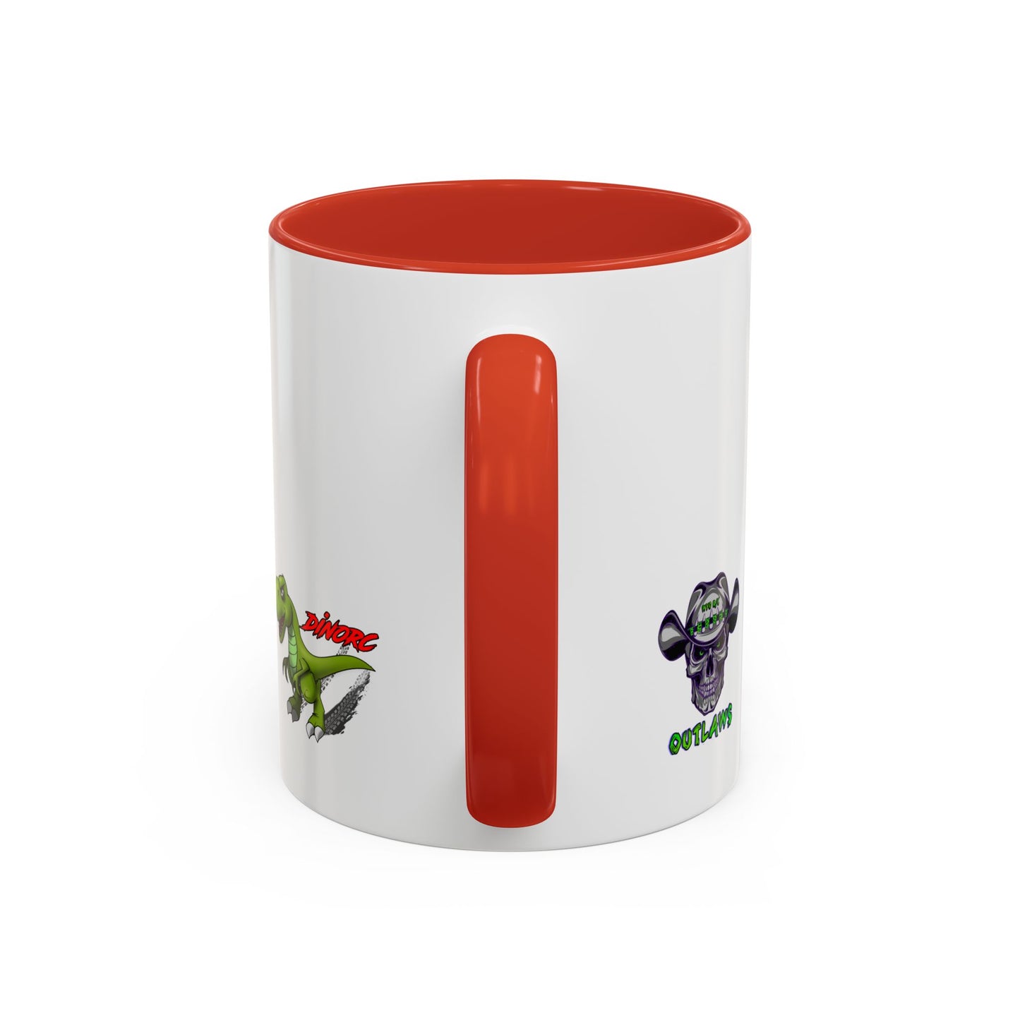 Birthday Bash Accent Coffee Mug - Fun Celebration Dino Theme