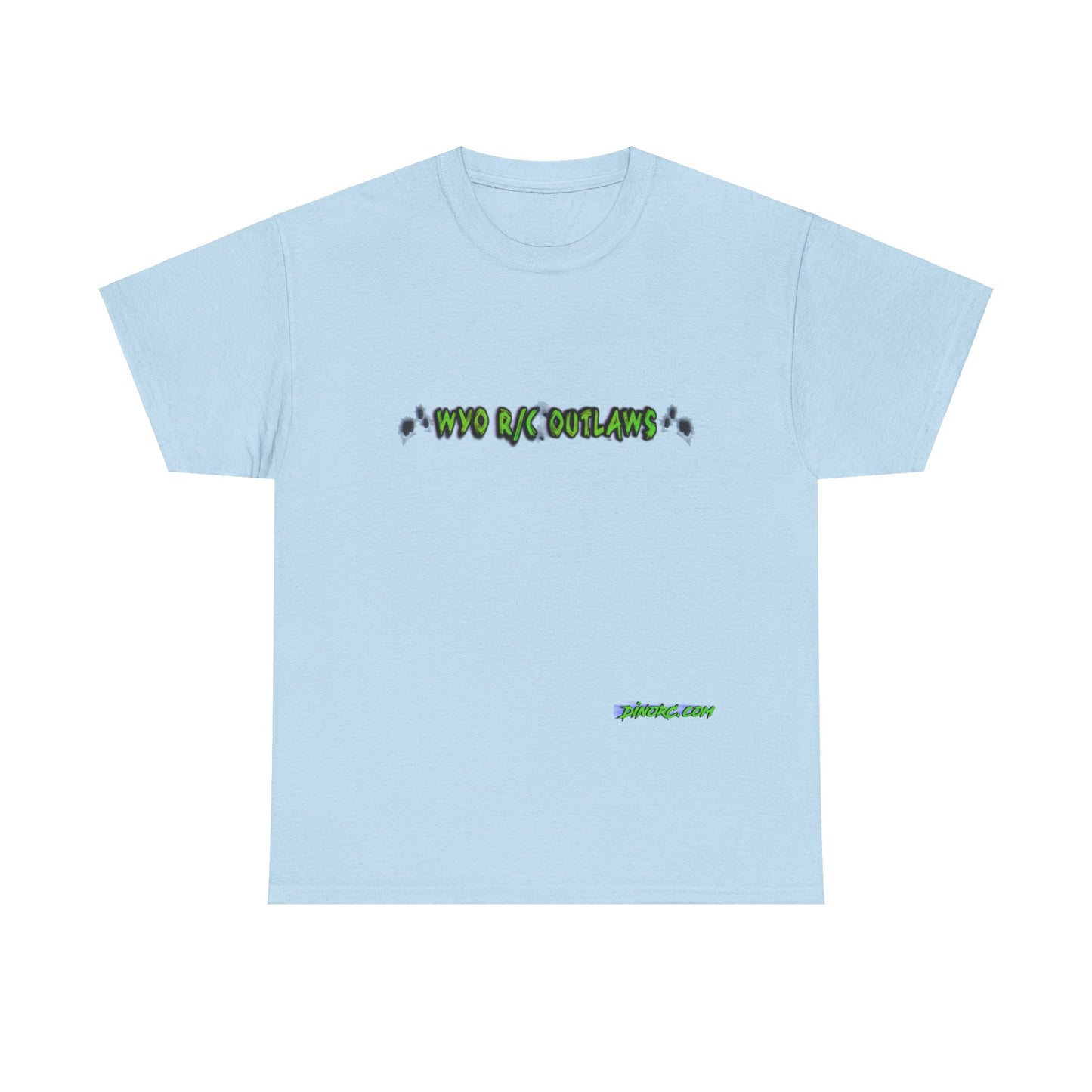 WYO R/C OUTLAWS DinoRc Logo T-Shirt S-5x Black Green