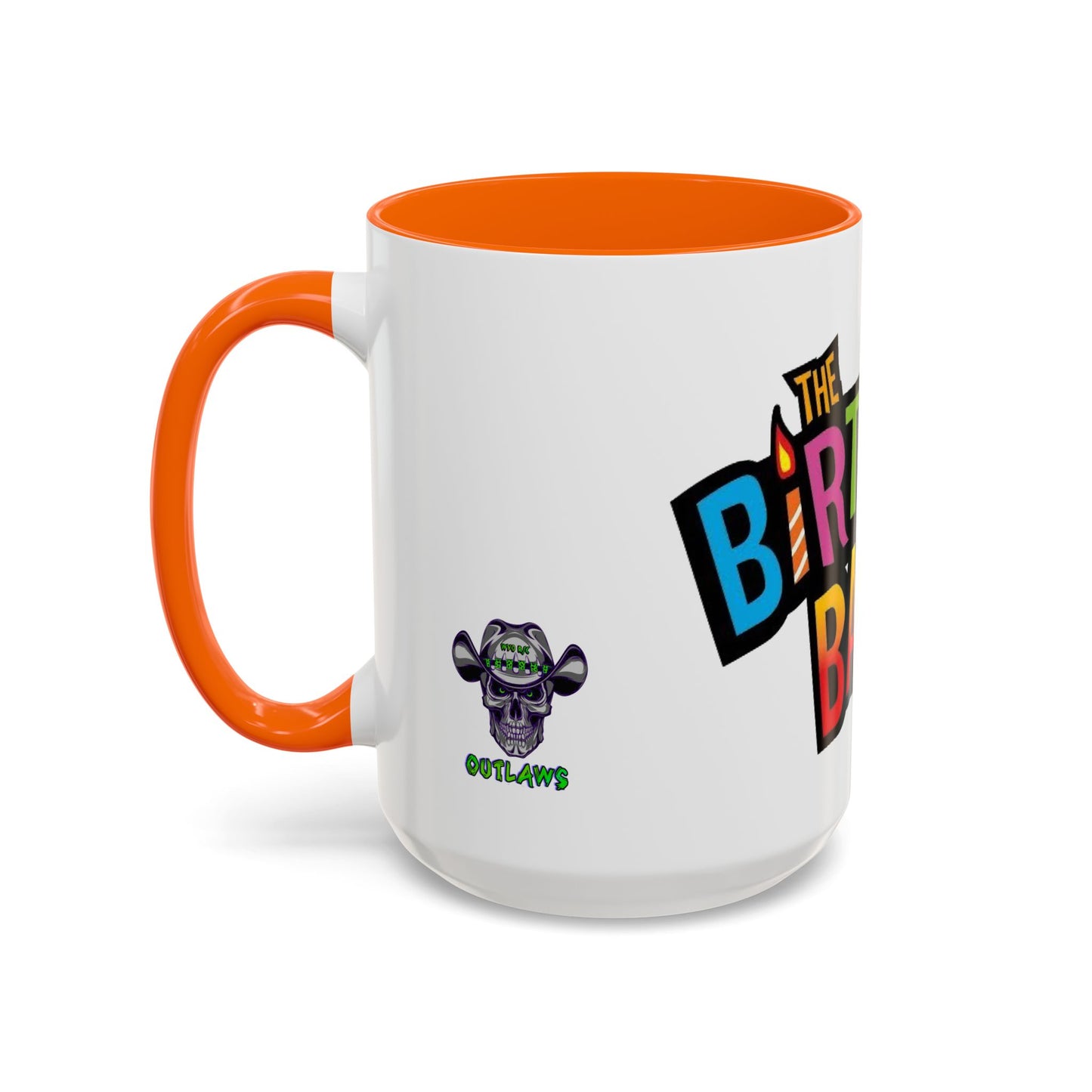 Birthday Bash Accent Coffee Mug - Fun Celebration Dino Theme