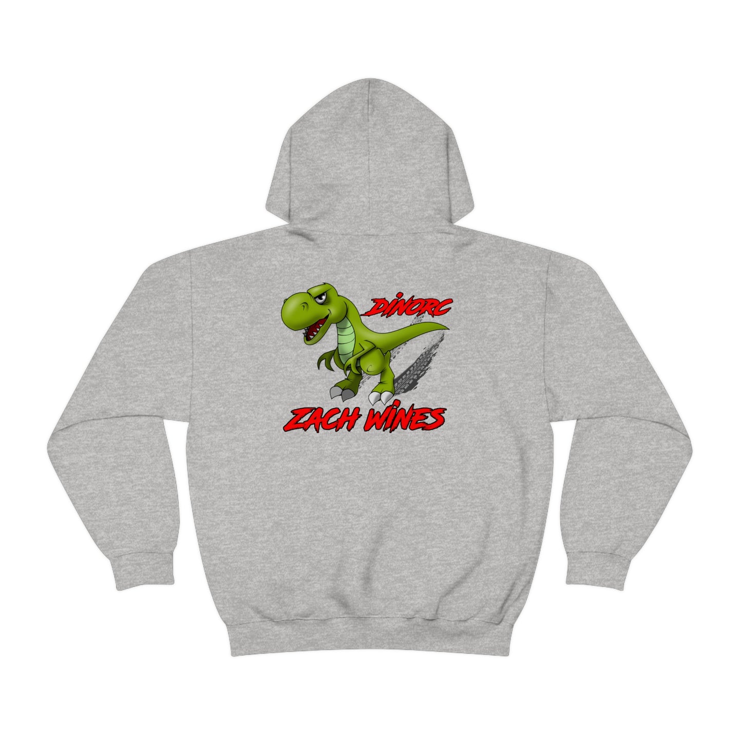 Team Driver Zach Wines DinoRC Logo Hooded Sweatshirt Heavy Blend™ Hooded Sweatshirt