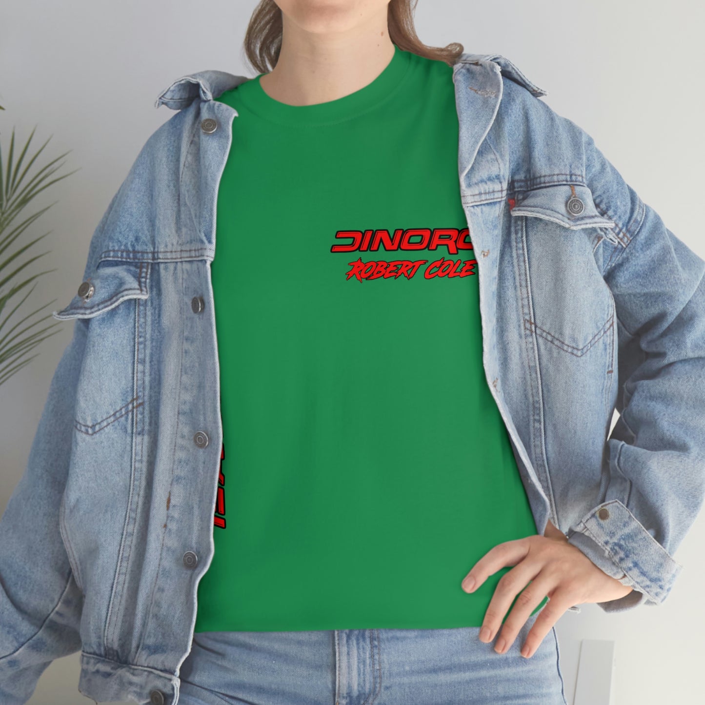 Team Driver Robert Cole Front and Back DinoRc Logo T-Shirt S-5x 5 colors