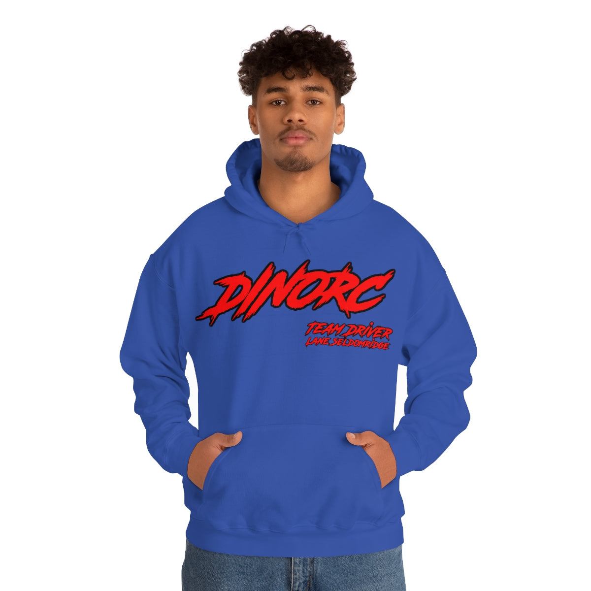 Tean Driver Lane Seldomridge DinoRC Logo Hooded Sweatshirt Heavy Blend™ Hooded Sweatshirt