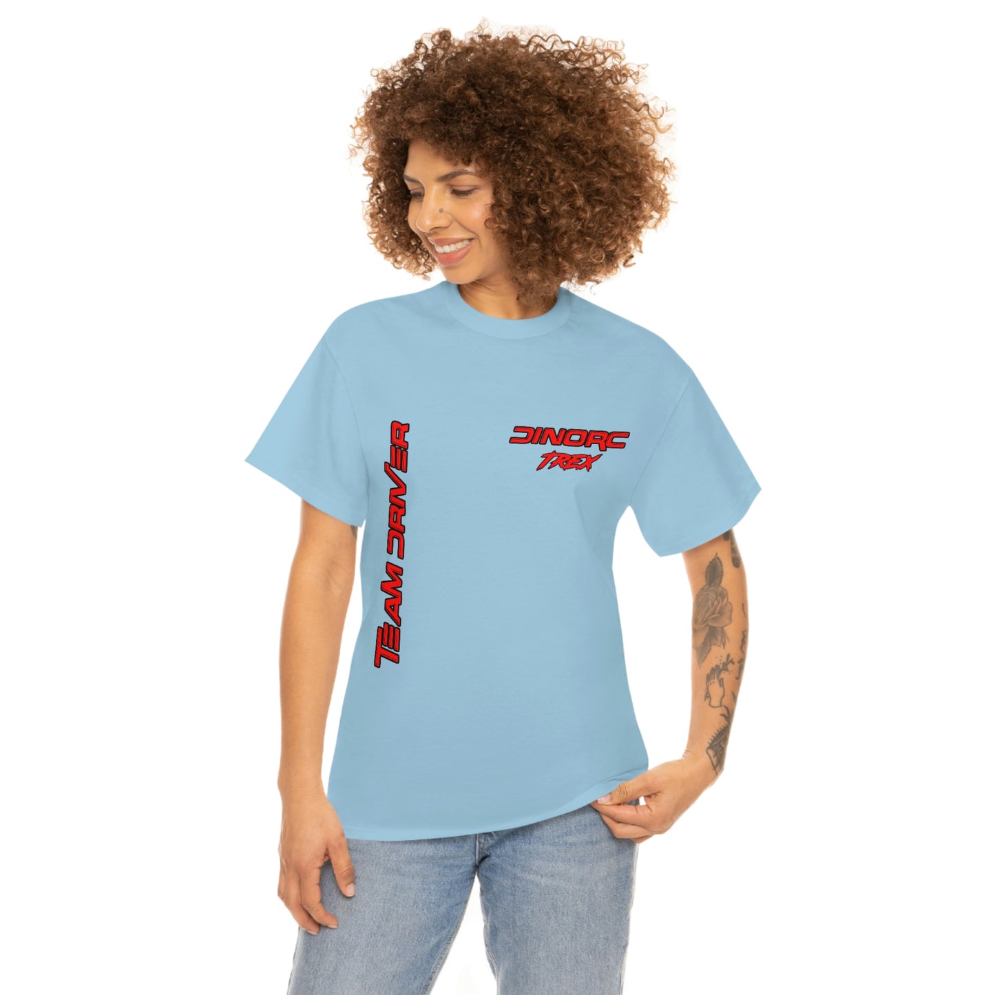 Team Driver Anthony Johnson (TRex) Front and Back DinoRc Logo T-Shirt S-5x 5 colors