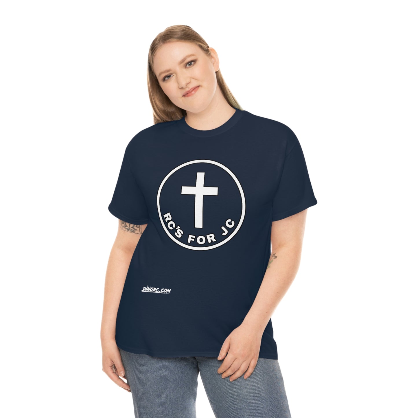 RCSFORJC White Logo 10 color Front only T-Shirt 10 colors S-5x