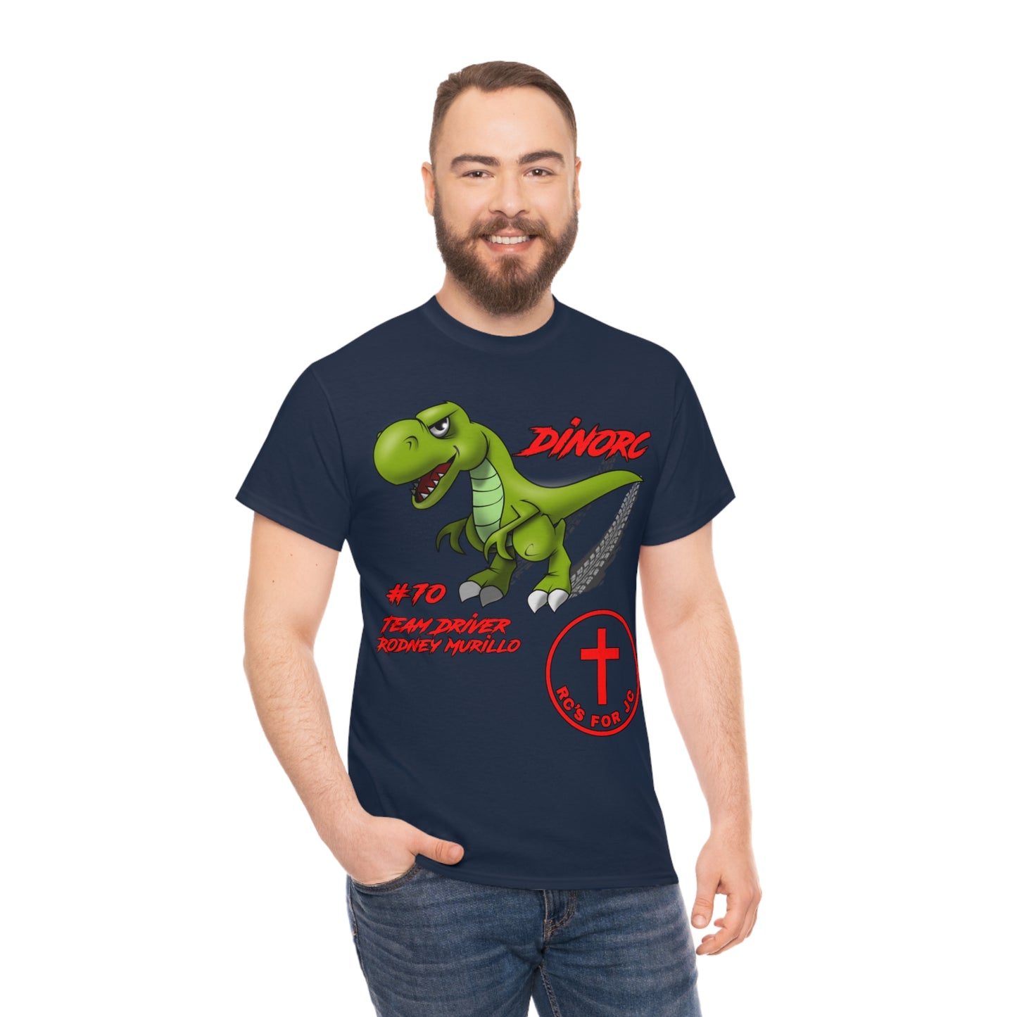 Team Driver Rodney Murillo DinoRc Logo T-Shirt S-5x