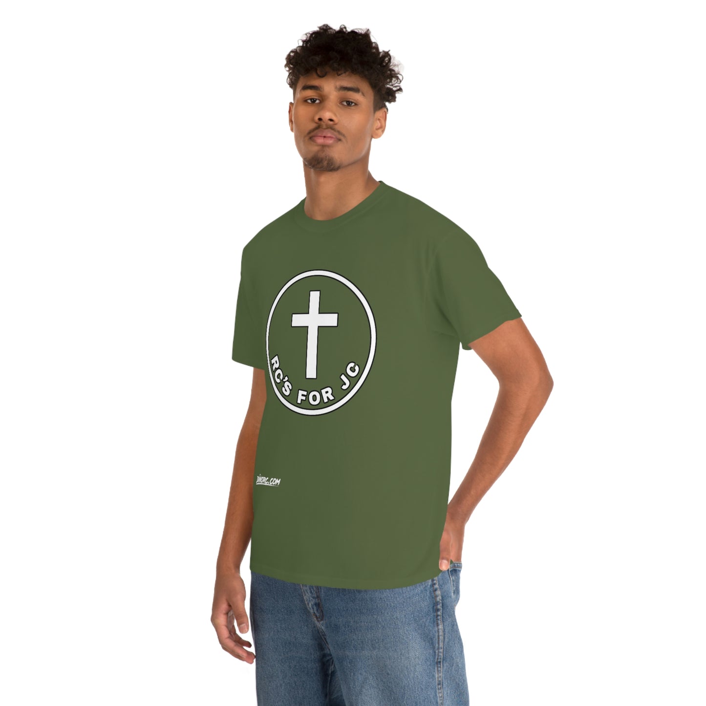 RCSFORJC White Logo 10 color Front only T-Shirt 10 colors S-5x