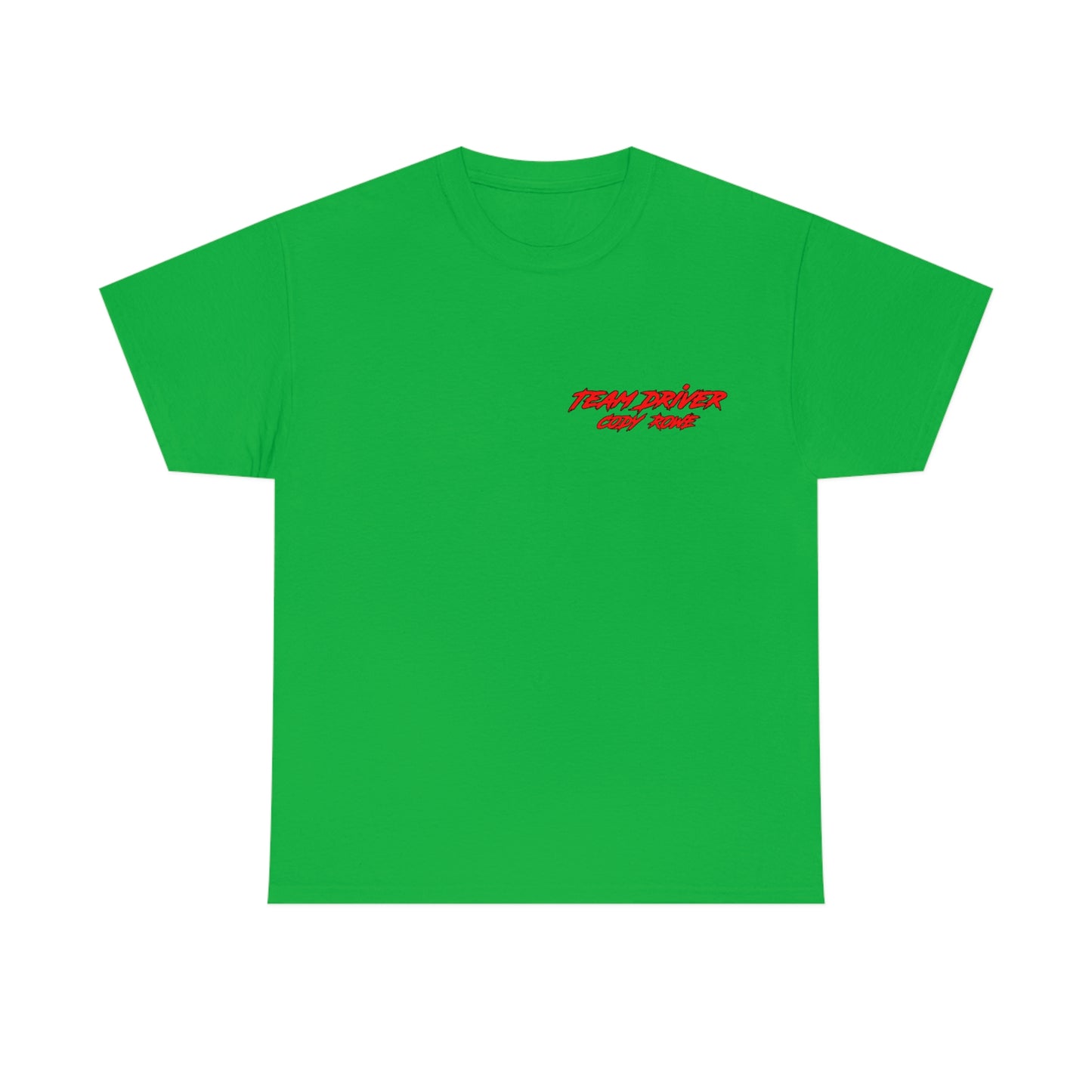 Team Driver Cody Rowe Front Back DinoRc Logo T-Shirt S-5x Black Green