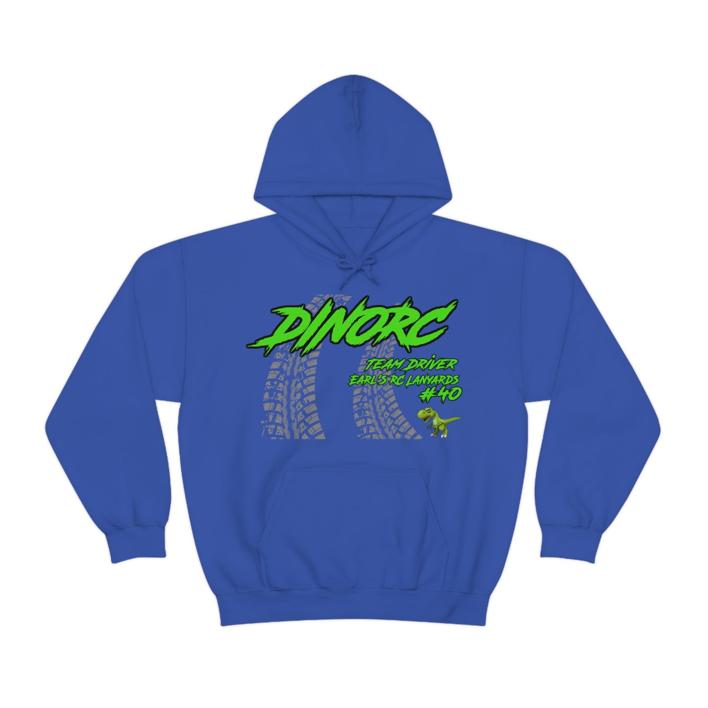 Team Driver Earl's RC Lanyards DinoRC Logo Hooded Sweatshirt Heavy Blend™ Hooded Sweatshirt