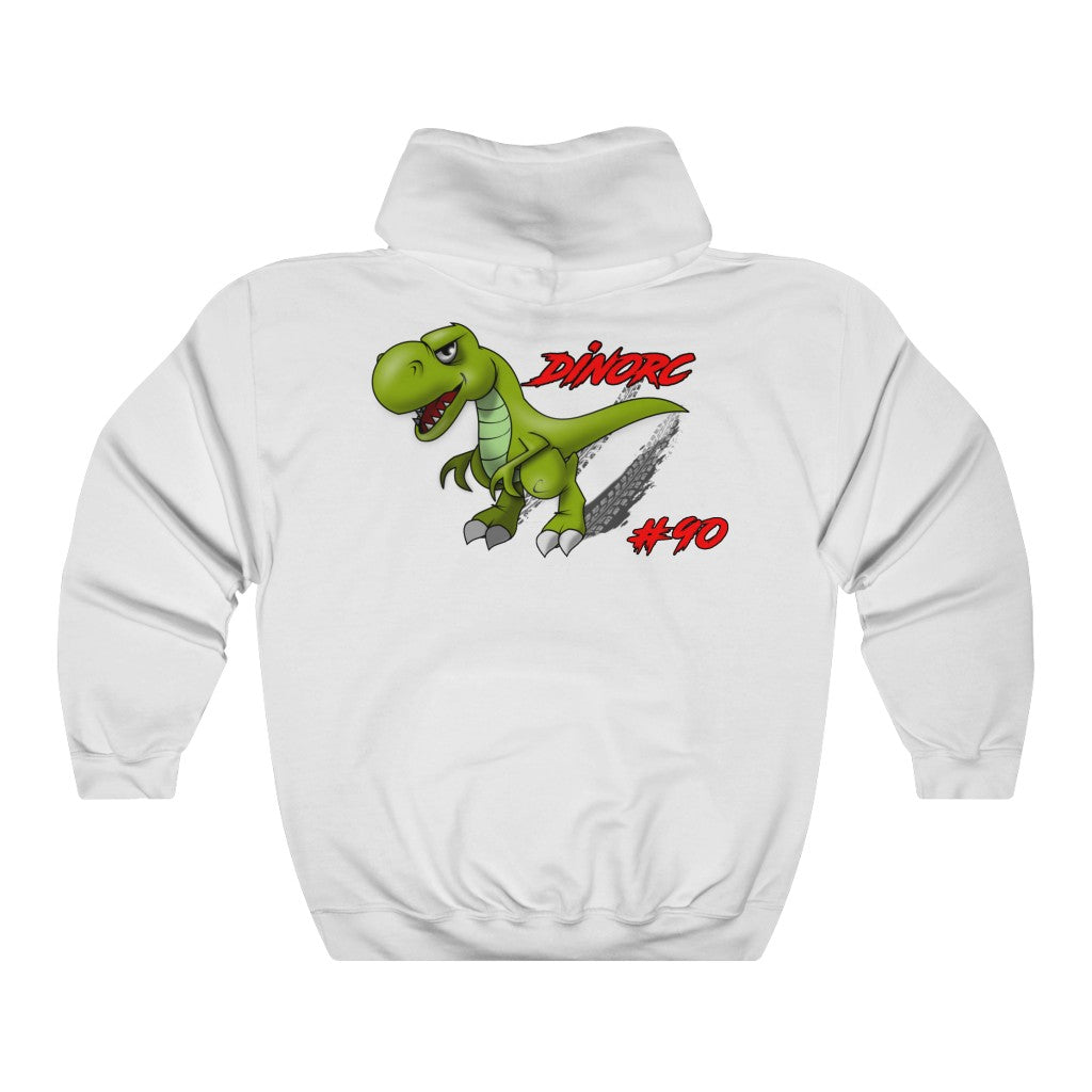 Team Driver Kenith Hurley DinoRC Logo Front Back Heavy Blend™ Hooded Sweatshirt