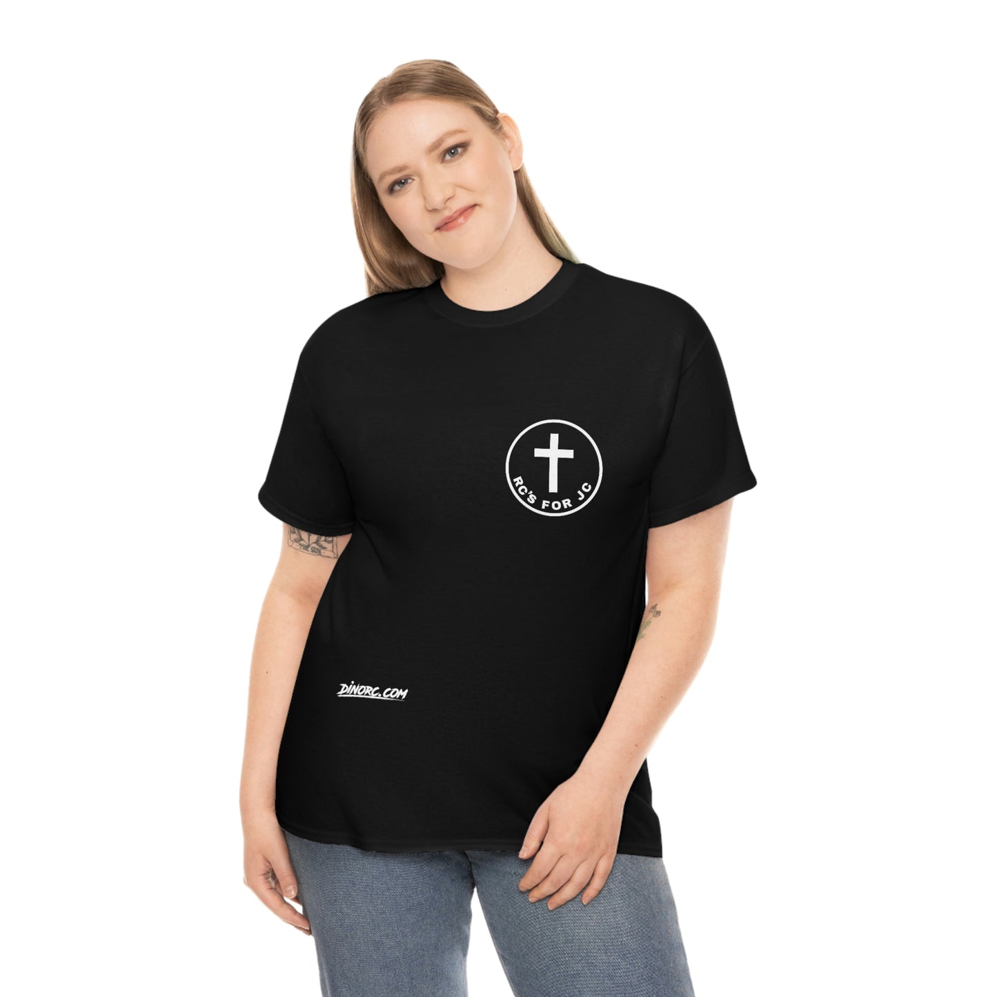 RCSFORJC White Logo Front Back T-Shirt 10 colors S-5x