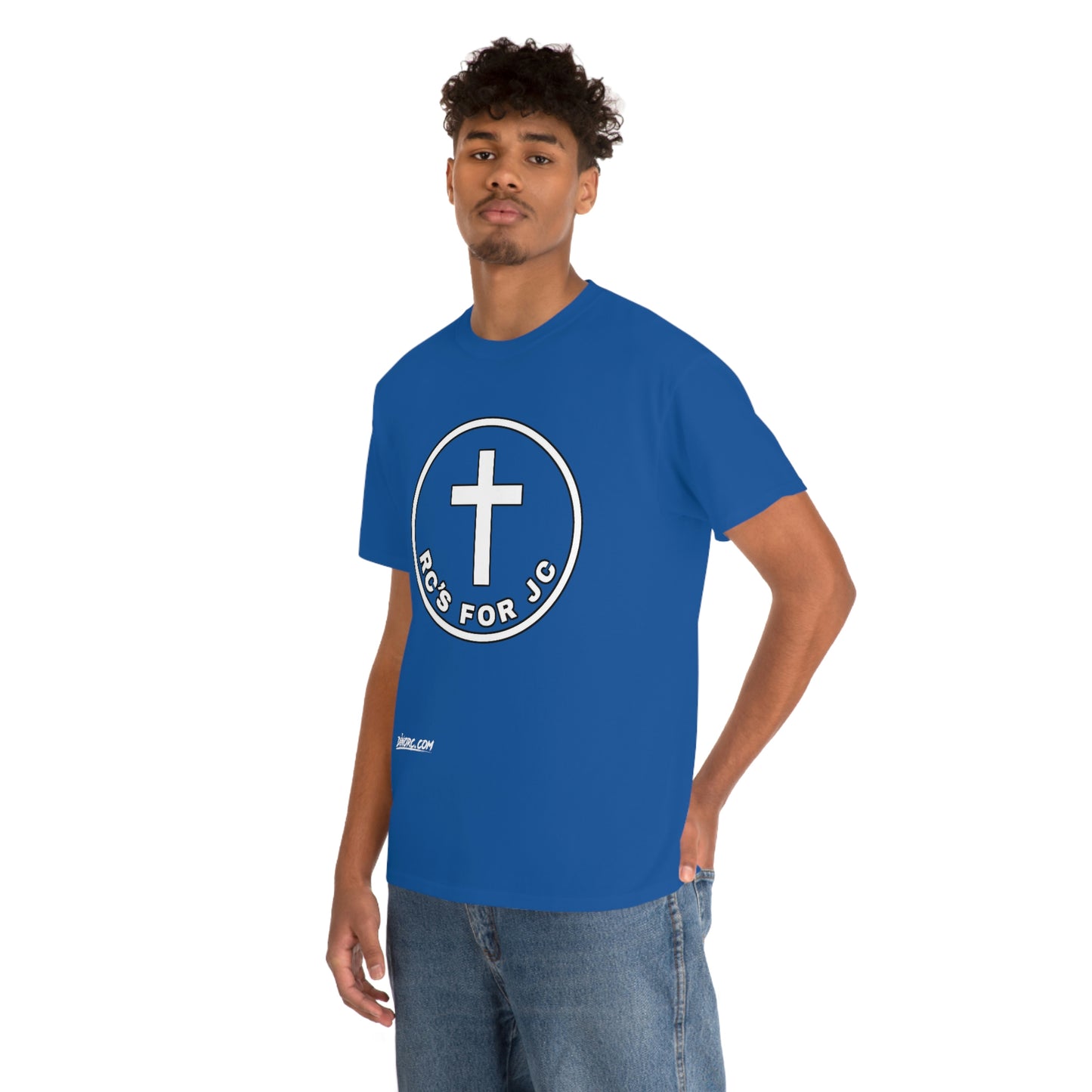RCSFORJC White Logo 10 color Front only T-Shirt 10 colors S-5x