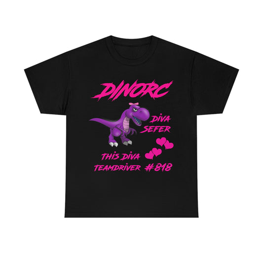 DinoRC Diva Sefer DinoRc Logo T-Shirt S-5x