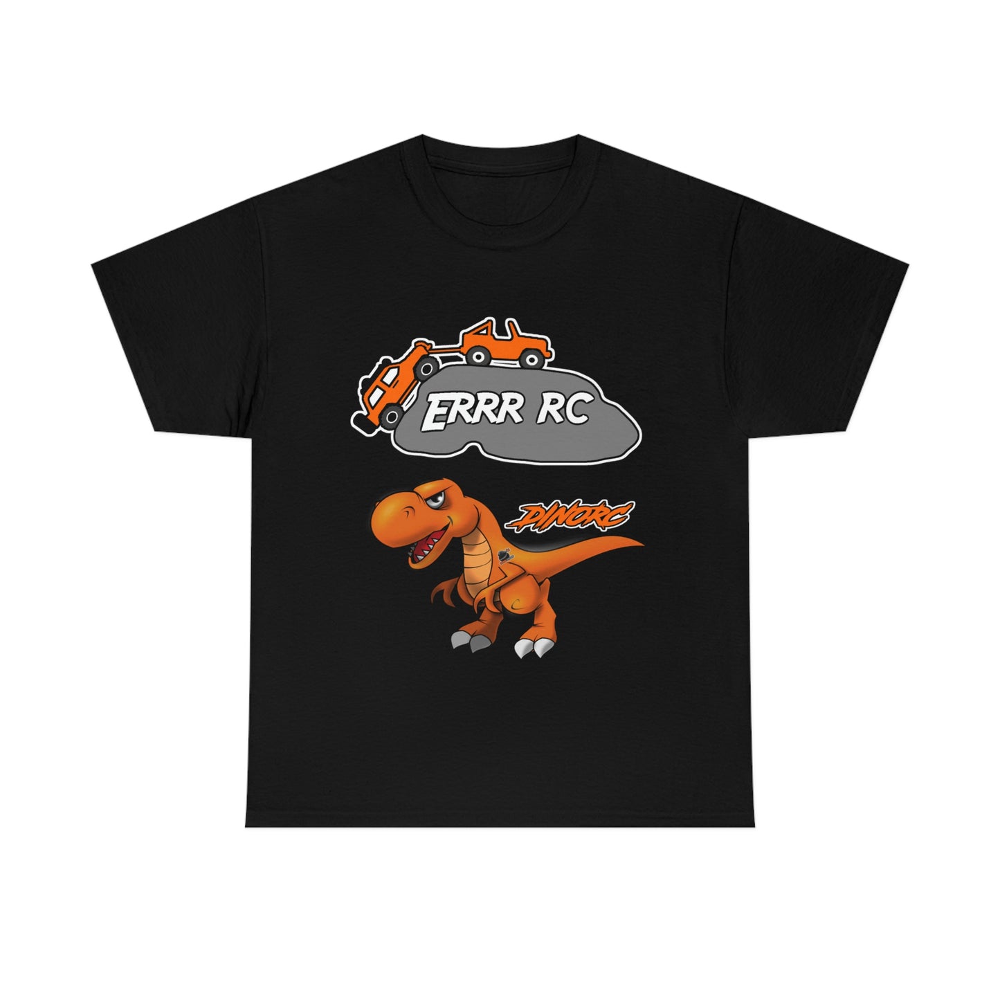 Team Driver Jordan Miller ERRR RC Front and Back DinoRc Logo T-Shirt S-5x 5 colors