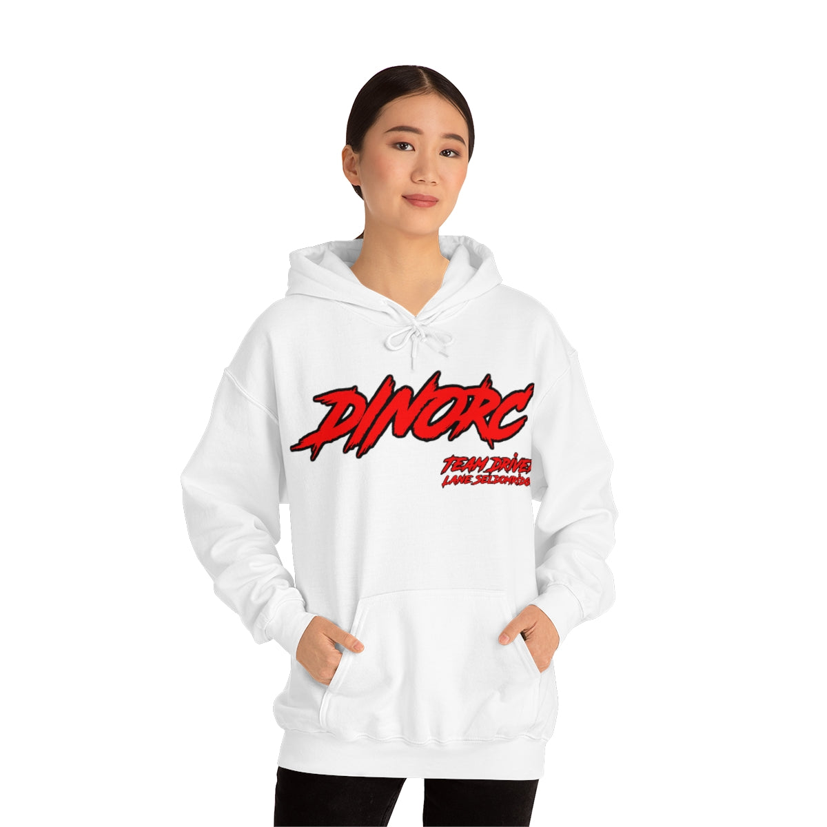 Tean Driver Lane Seldomridge DinoRC Logo Hooded Sweatshirt Heavy Blend™ Hooded Sweatshirt