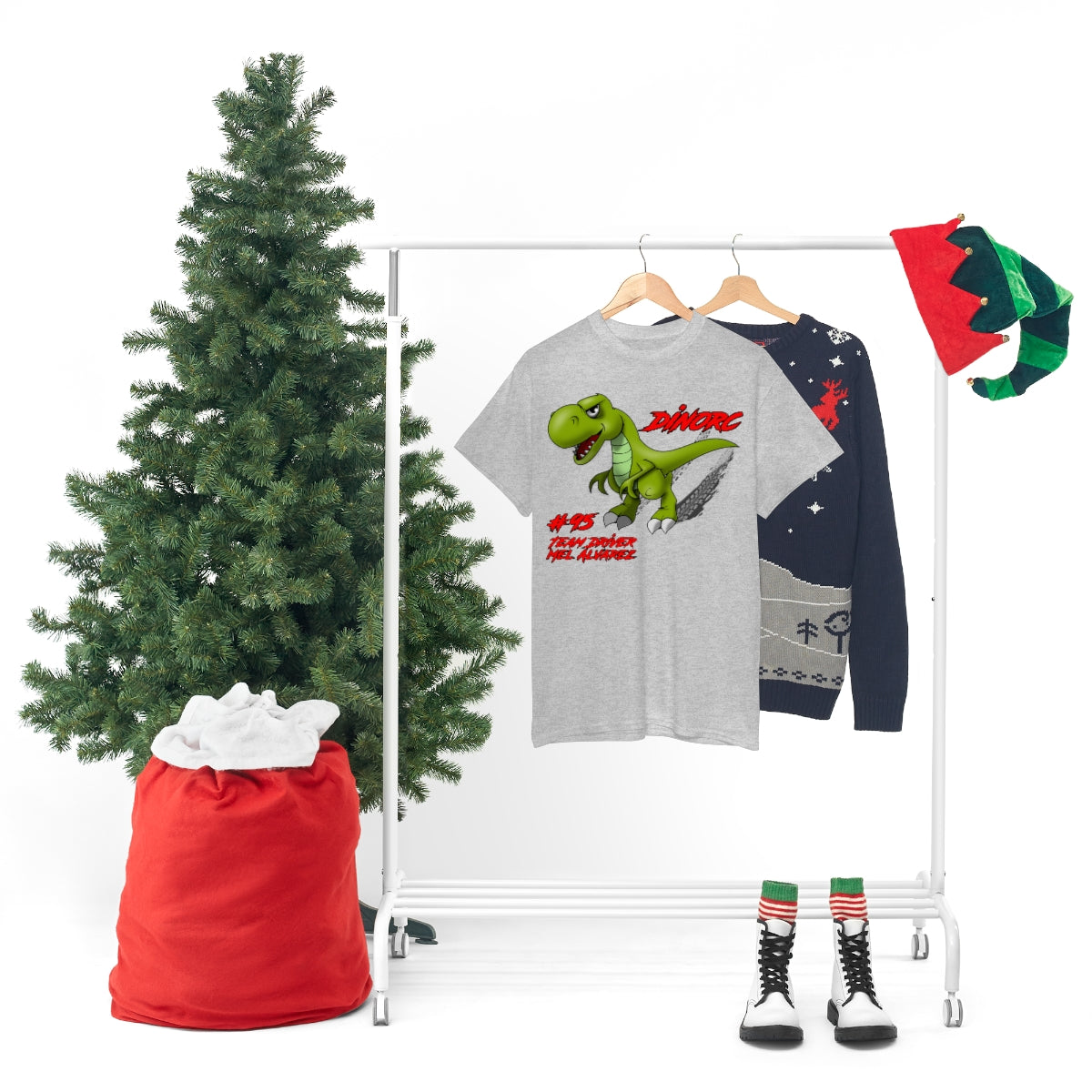 Team Driver Mel Alvarez DinoRc Logo T-Shirt S-5x