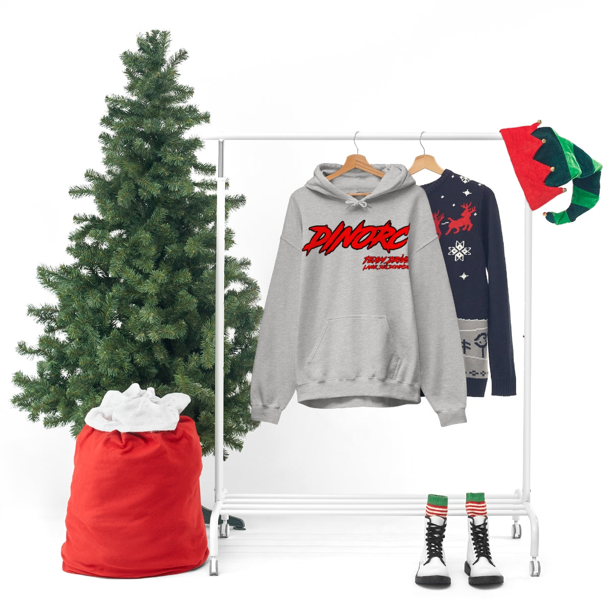 Tean Driver Lane Seldomridge DinoRC Logo Hooded Sweatshirt Heavy Blend™ Hooded Sweatshirt