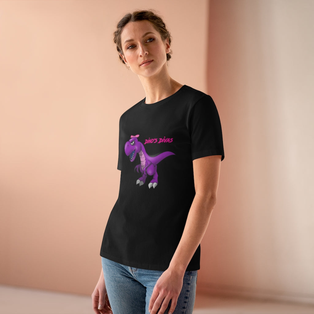 Dino's Divas Women's DinoRC Logo Premium Tee