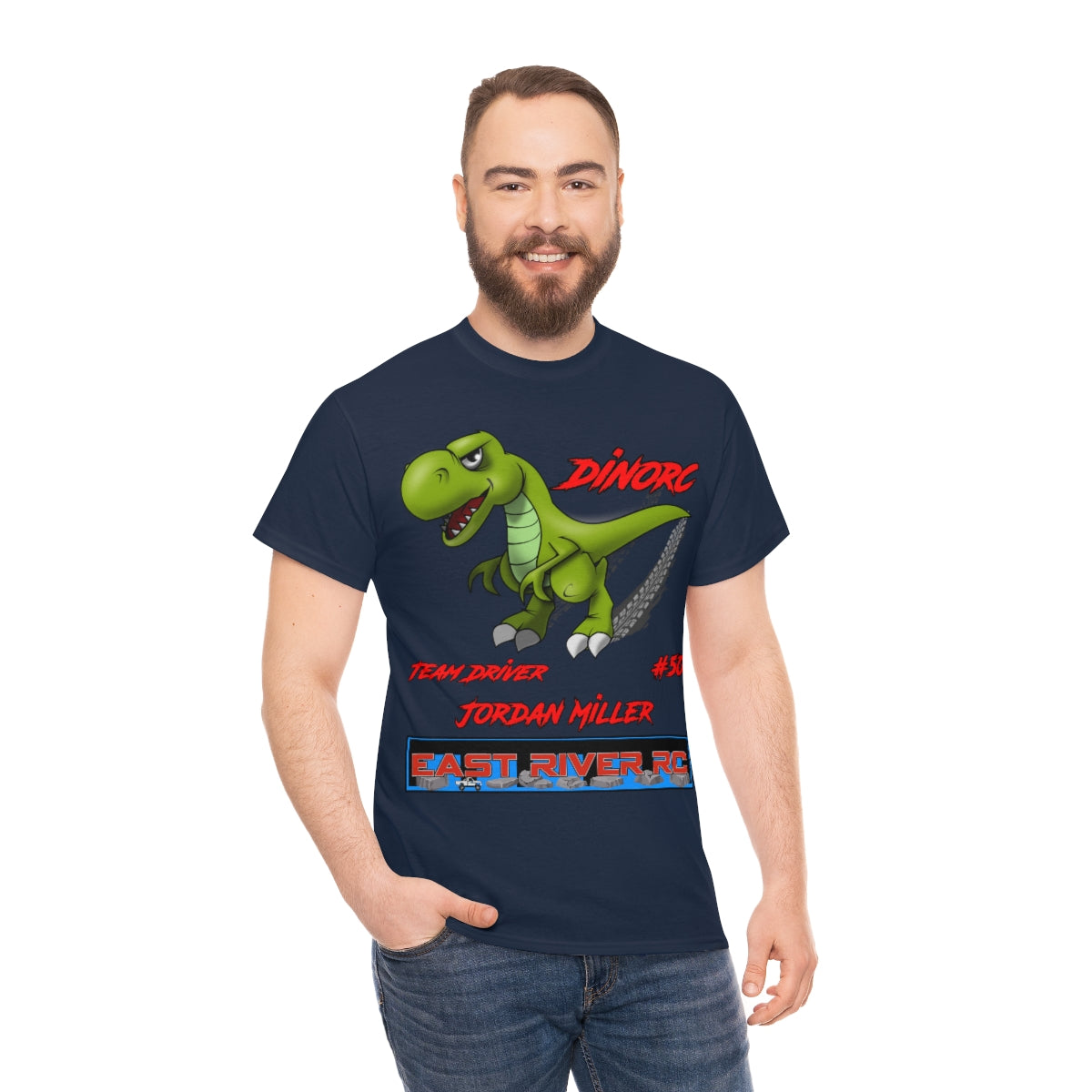 Team Driver Jordan Miller DinoRc Logo T-Shirt S-5x