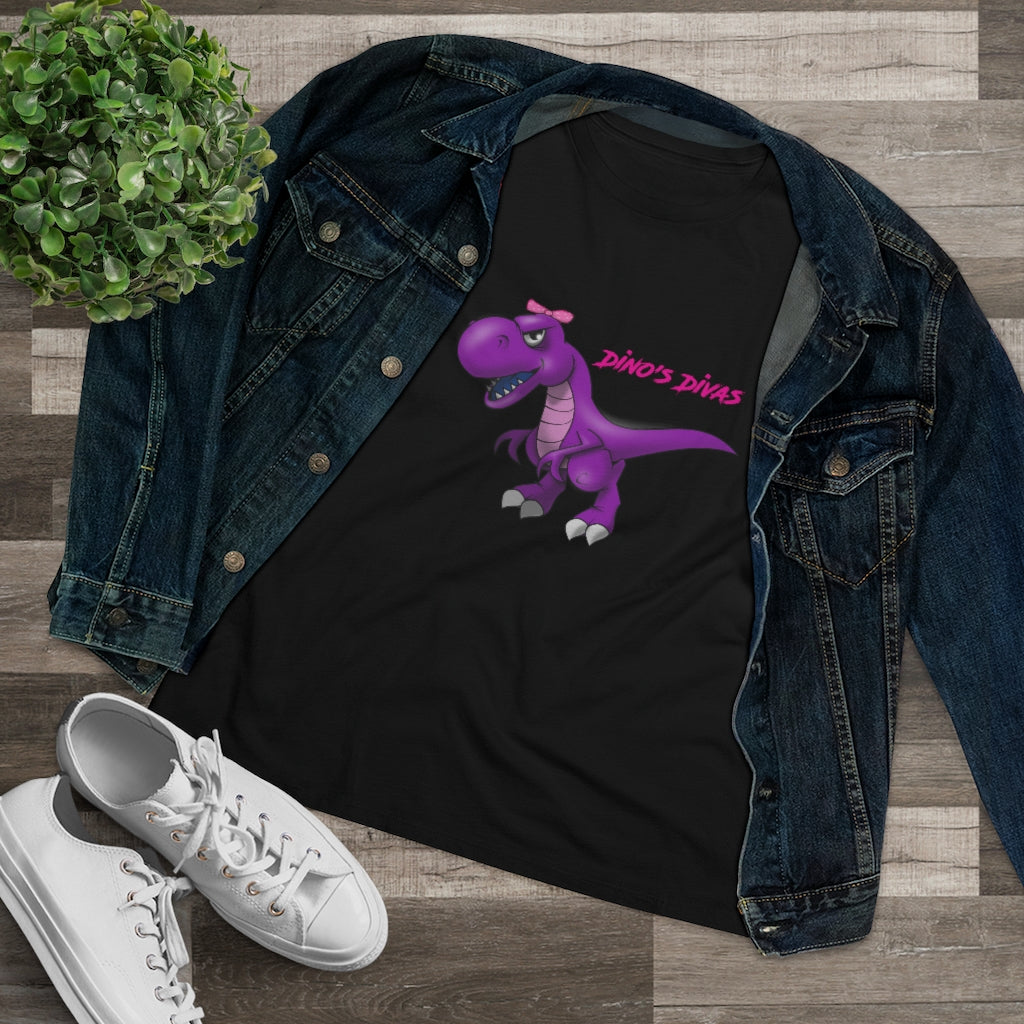 Dino's Divas Women's DinoRC Logo Premium Tee
