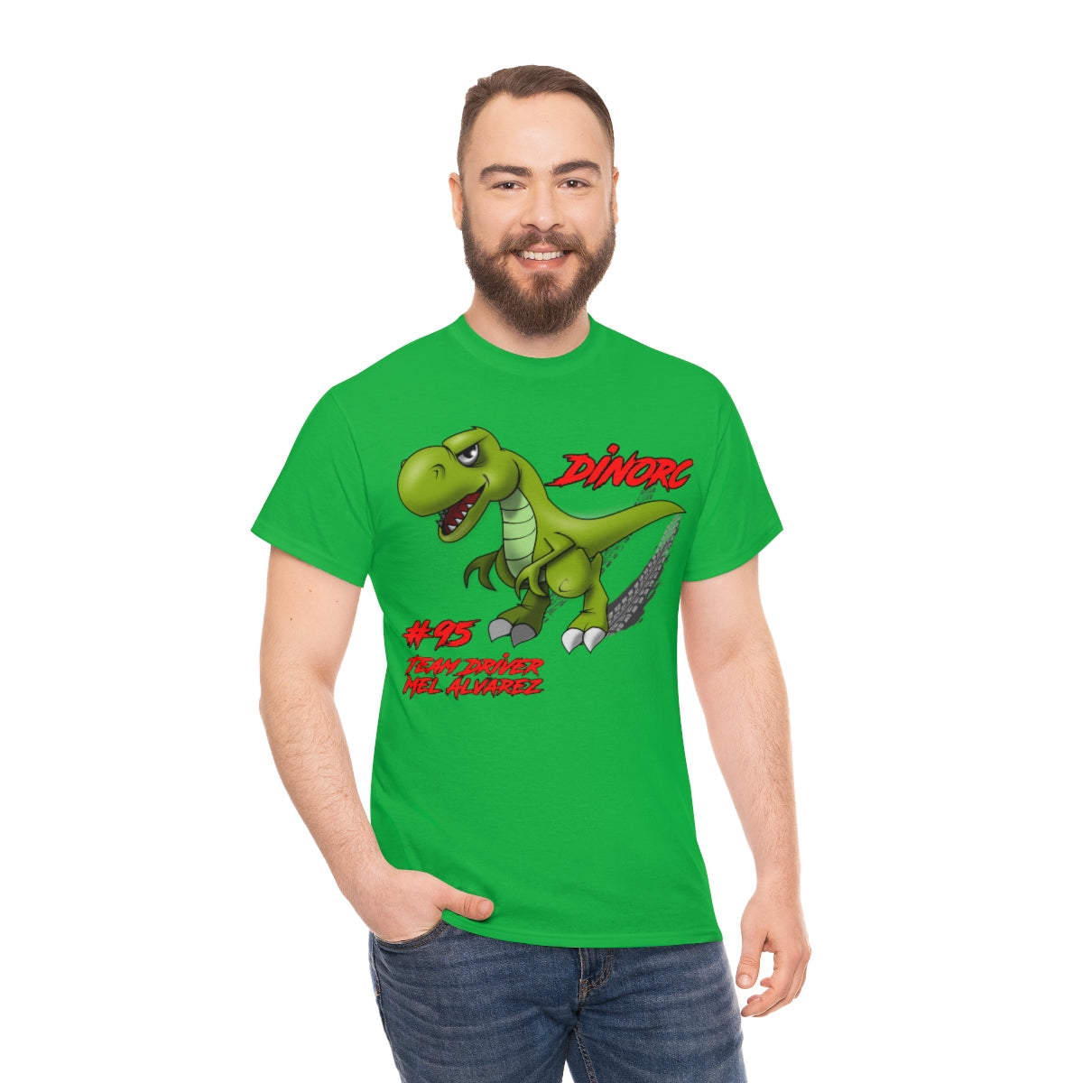 Team Driver Mel Alvarez DinoRc Logo T-Shirt S-5x