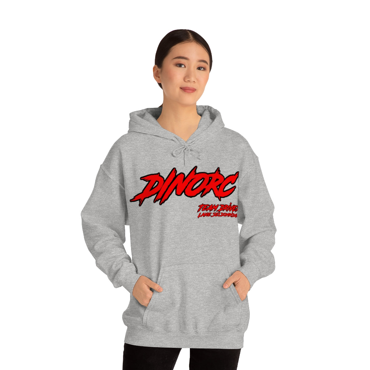 Tean Driver Lane Seldomridge DinoRC Logo Hooded Sweatshirt Heavy Blend™ Hooded Sweatshirt