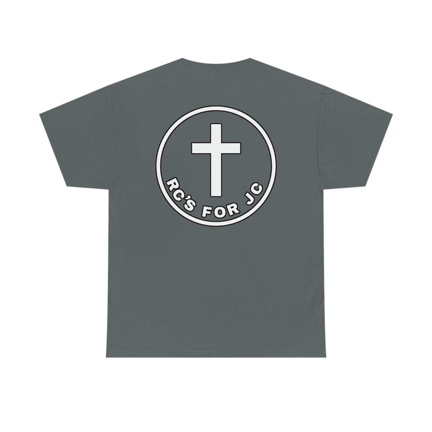 RCSFORJC White Logo Front Back T-Shirt 10 colors S-5x