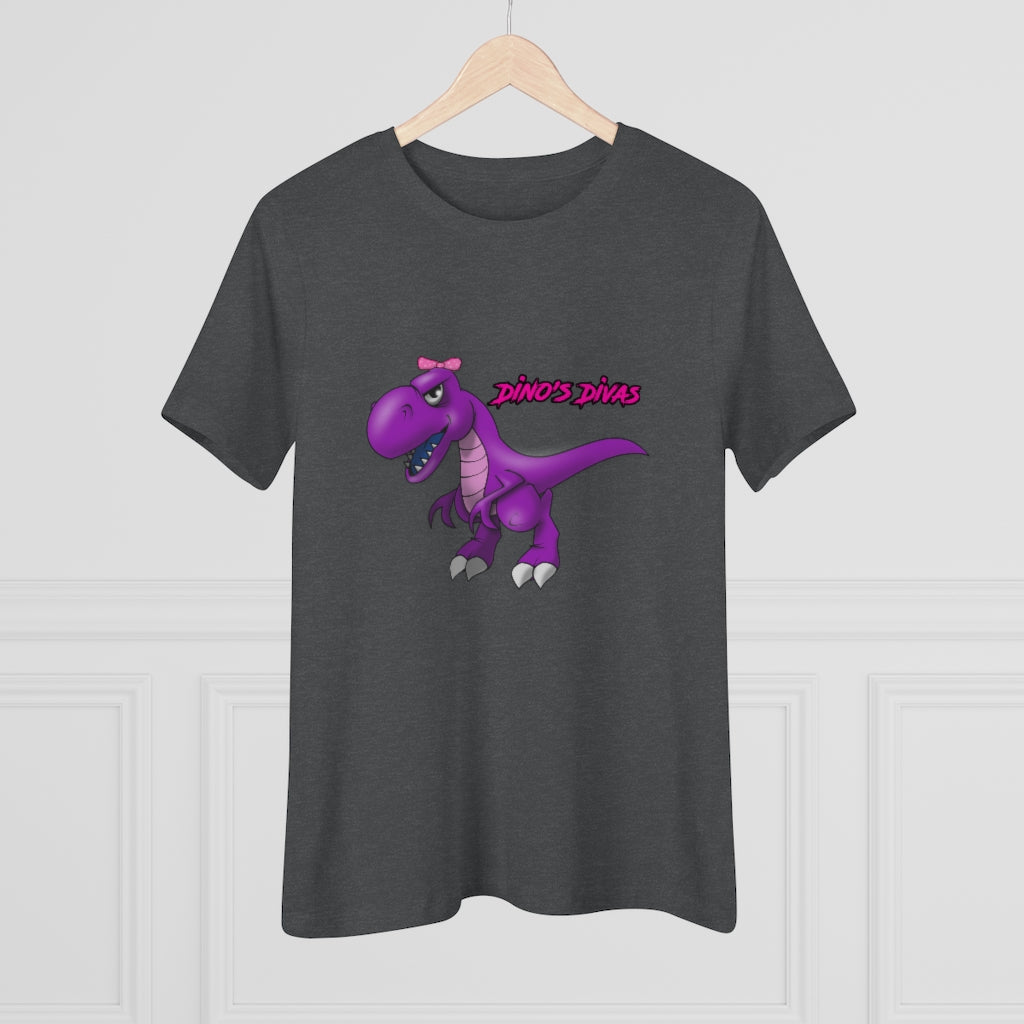 Dino's Divas Women's DinoRC Logo Premium Tee