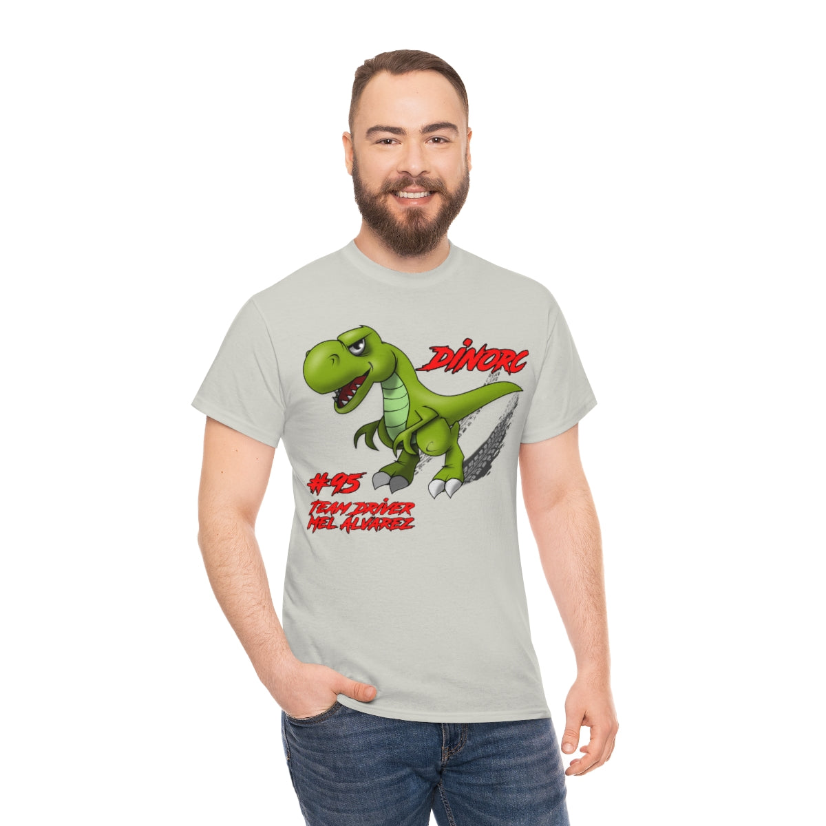 Team Driver Mel Alvarez DinoRc Logo T-Shirt S-5x