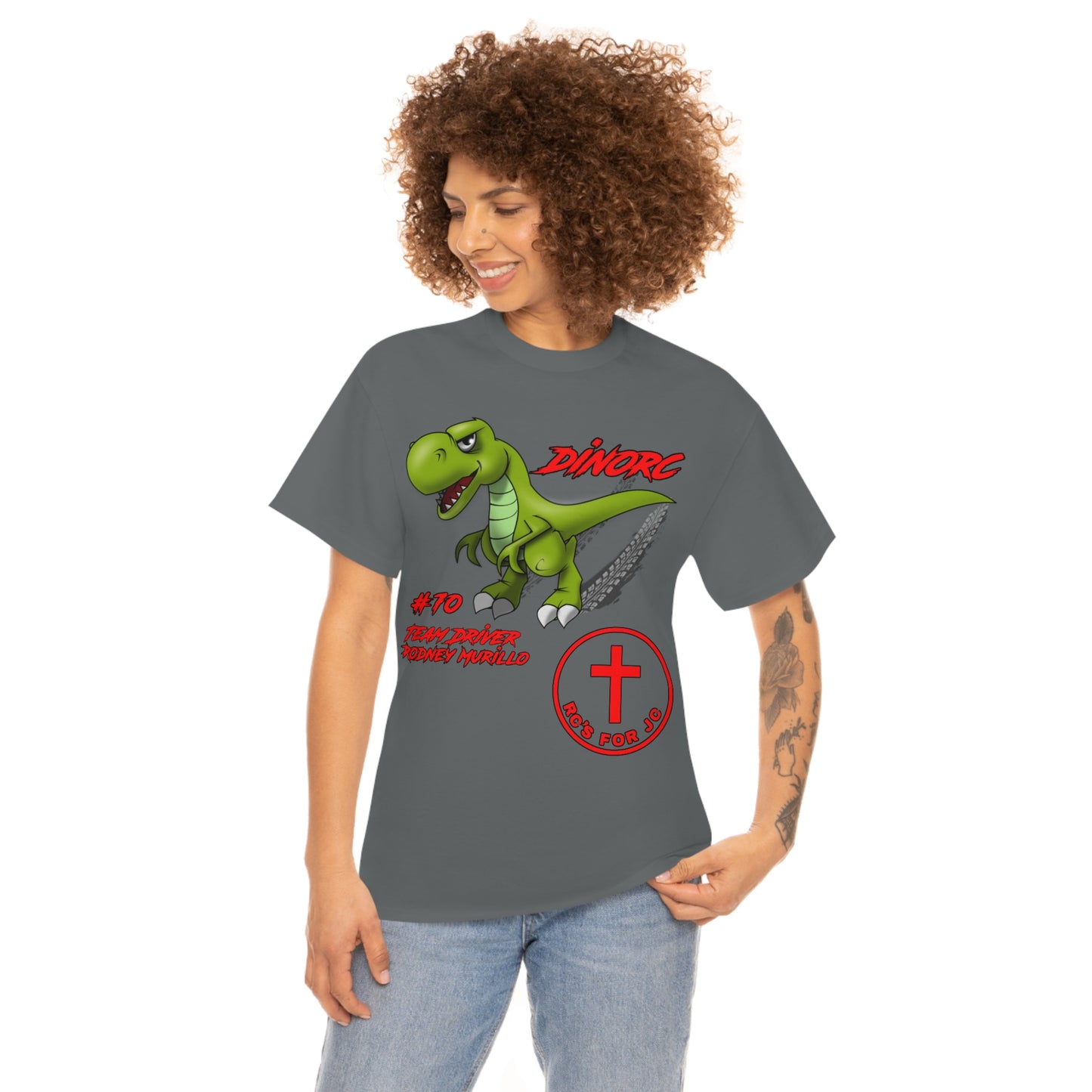 Team Driver Rodney Murillo DinoRc Logo T-Shirt S-5x