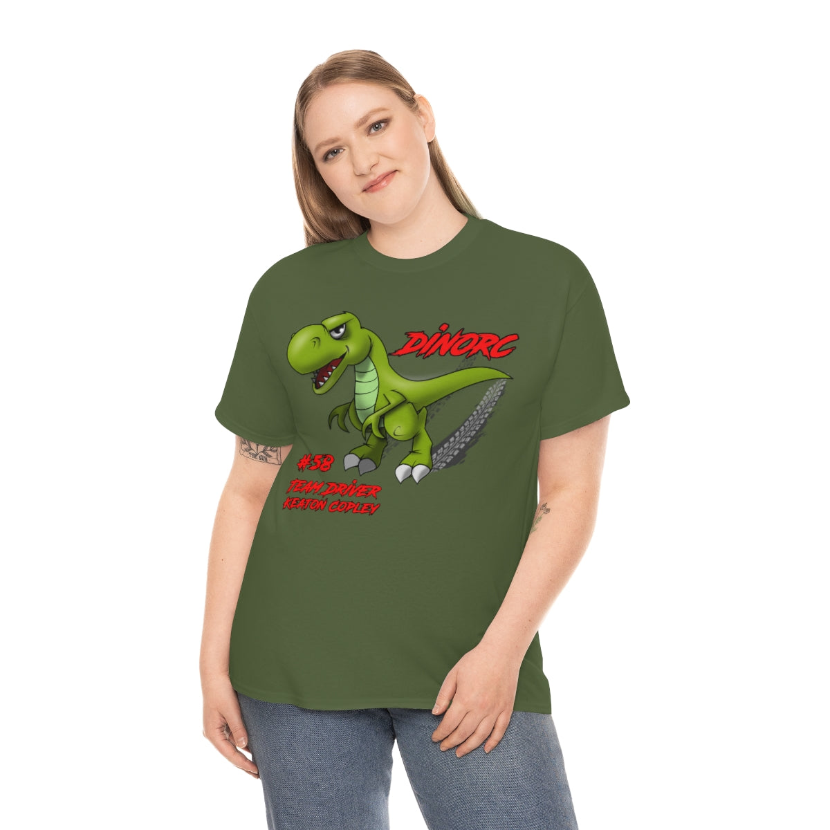 Team Driver Keaton Copley DinoRc Logo T-Shirt S-5x