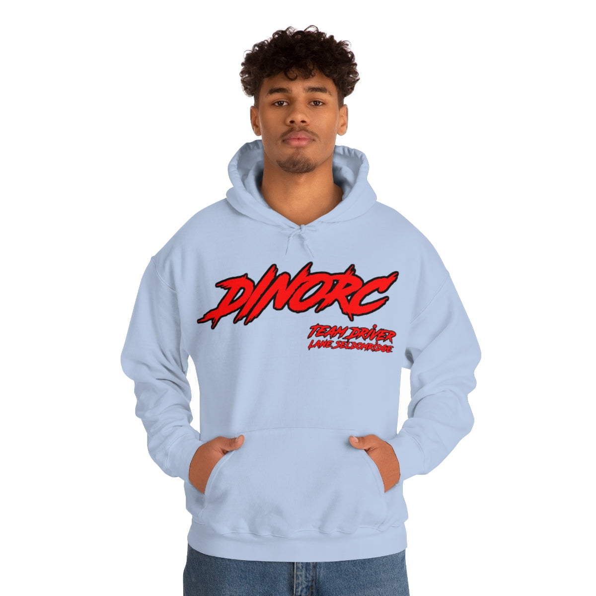 Tean Driver Lane Seldomridge DinoRC Logo Hooded Sweatshirt Heavy Blend™ Hooded Sweatshirt